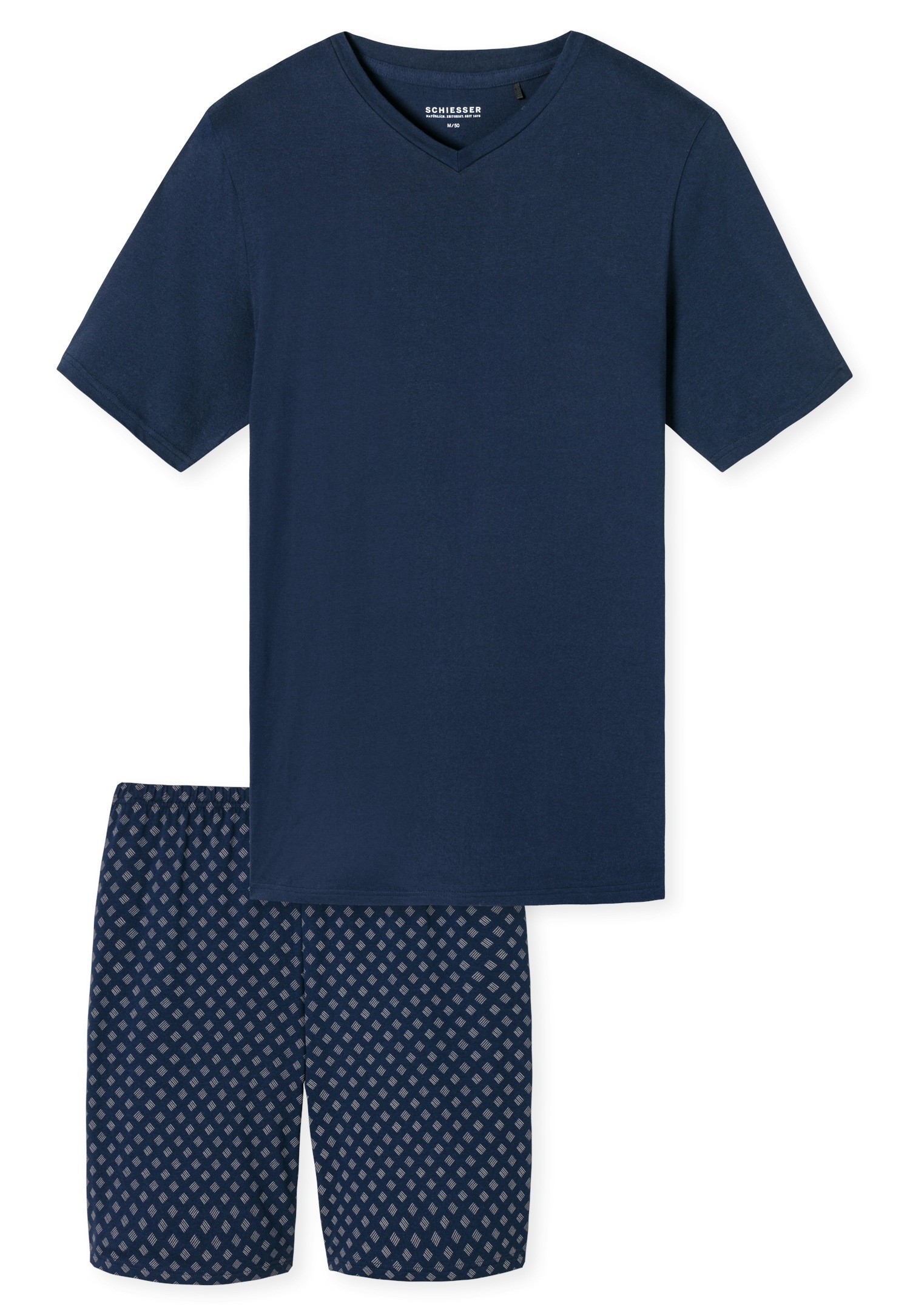 Schiesser Shorty »"Casual Essentials"«, (2 tlg.), mit V-Ausschnitt
