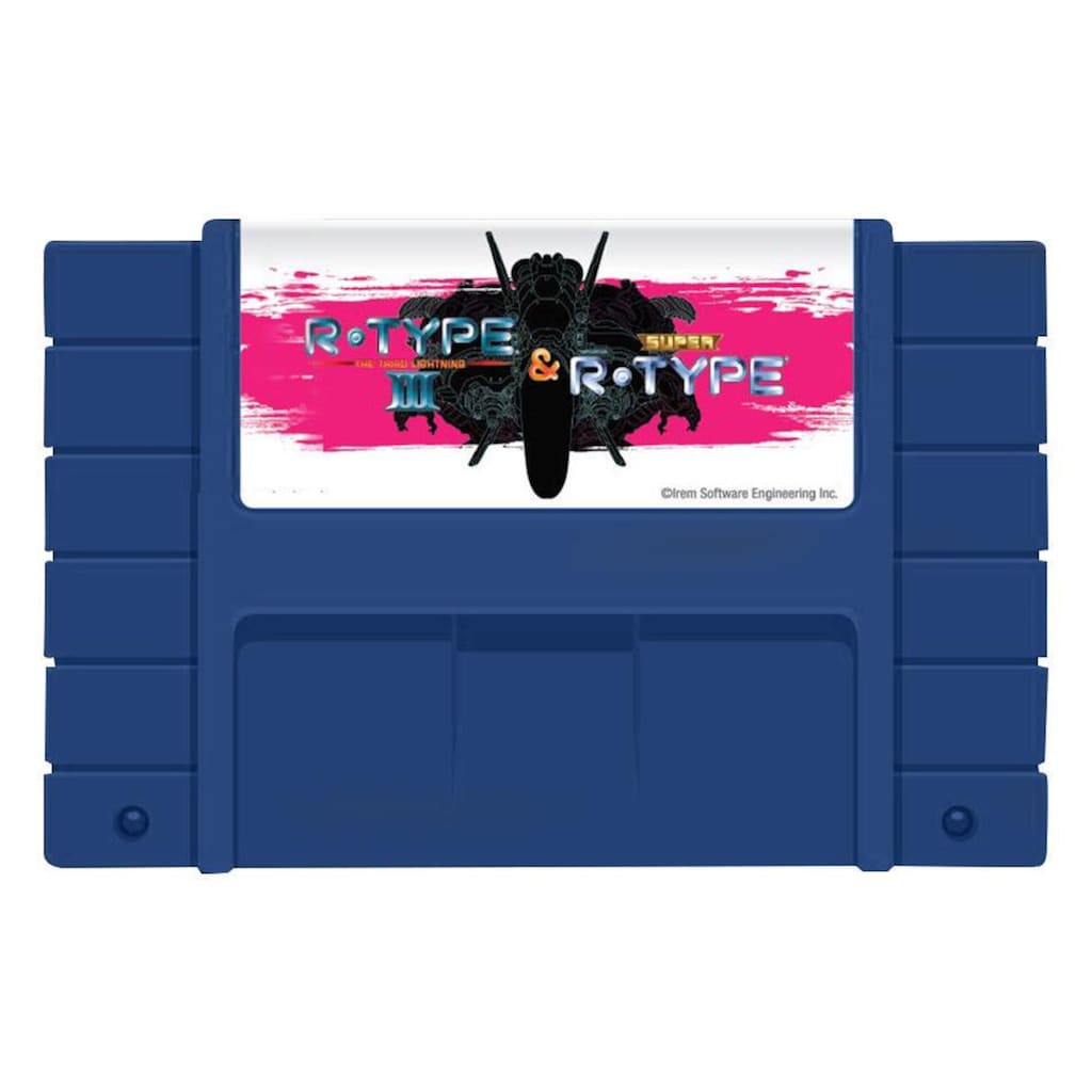 Retro Bit Spielesoftware »Super R-Type & R-Type 3 Blaue Cartridge«, SNES