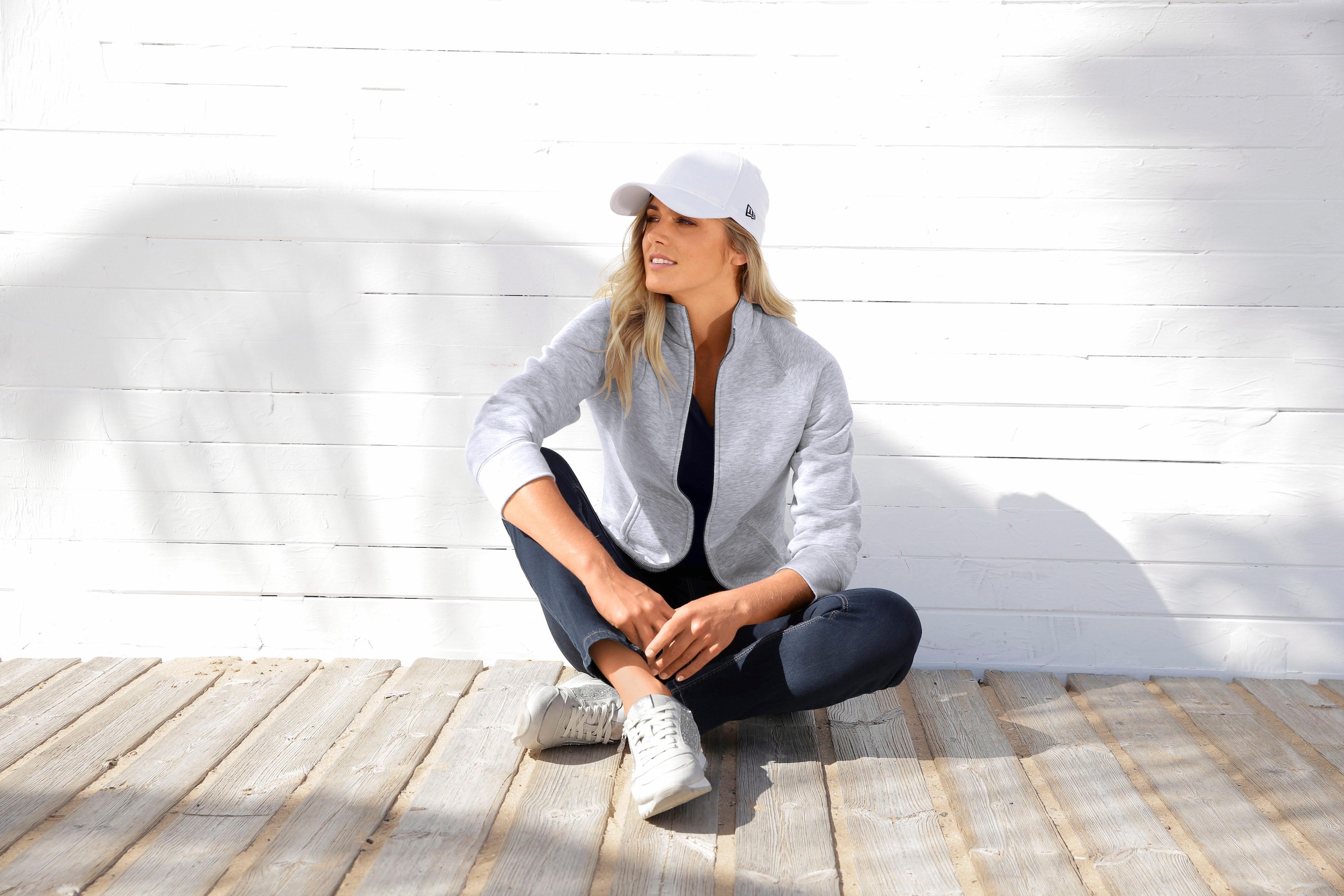 Fruit of the Loom Sweatshirt Jelmoli-Versand Sweat bei »Lady-Fit shoppen online Premium Jacket« Schweiz