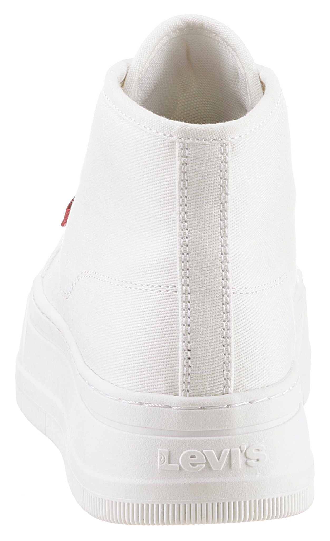 Levi's® Kids Sneaker »MAUI LIGHT MID«, mit Gummi besetzte Spitze, Freizeitschuh, Halbschuh, Schnürschuh