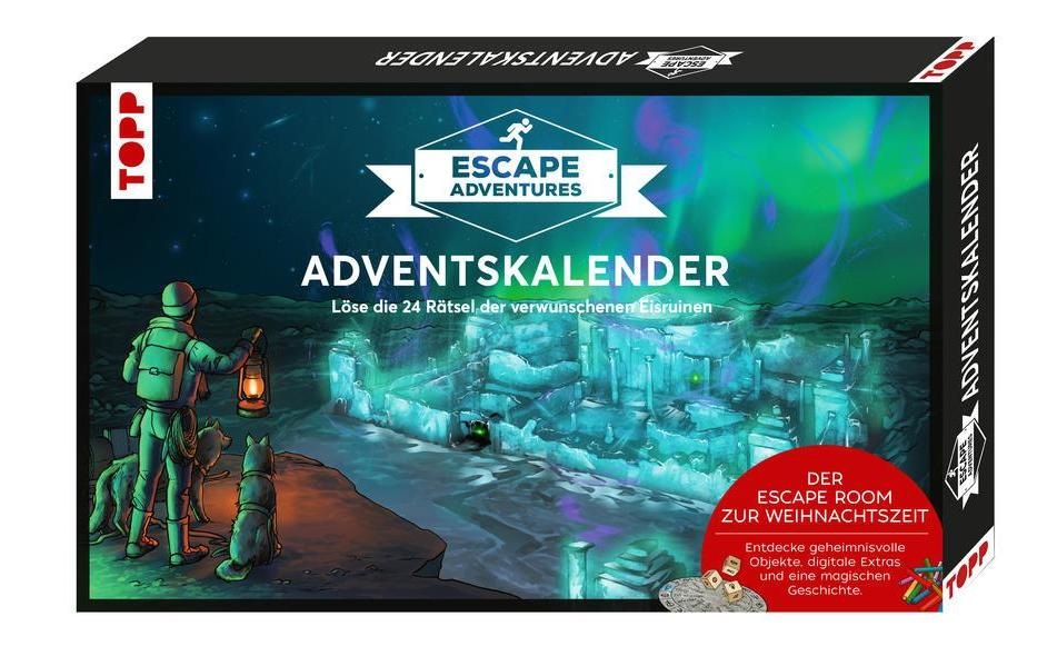 Frech Verlag Adventskalender »Escape Adventure«, für Erwachsene