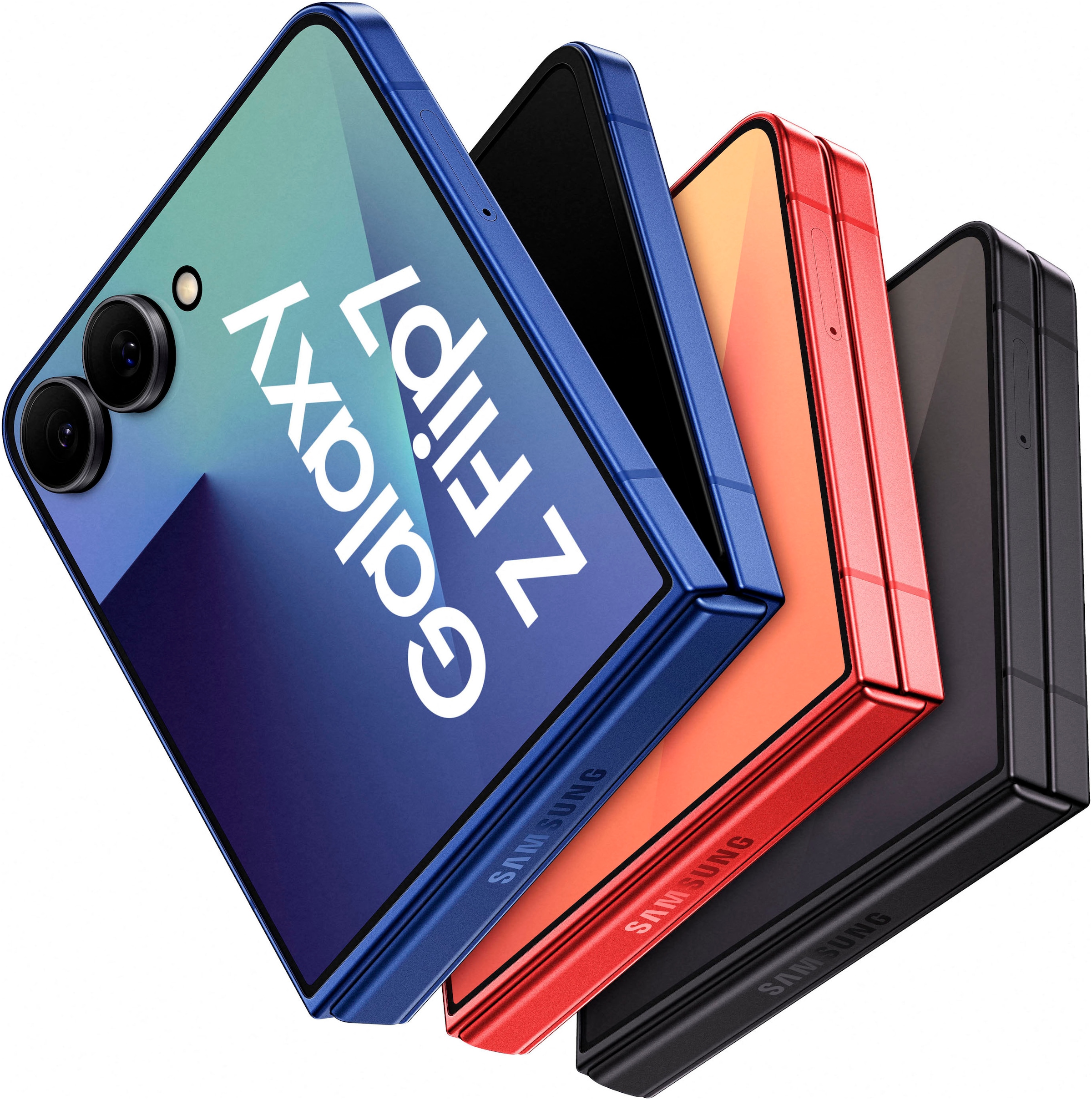 Samsung Smartphone »Galaxy Z Flip 7«, Coral Red