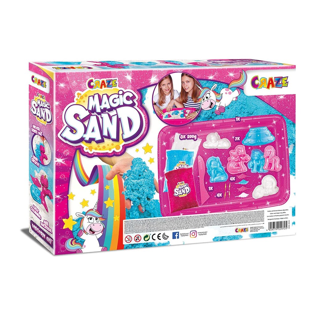 CRAZE Kreativset »Sand Playset Unicorn«