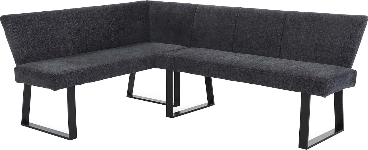 Jockenhöfer Gruppe Eckbank »Emporio«, links oder rechts montierbar, 200x154 cm, Taschenfederkernpolsterung