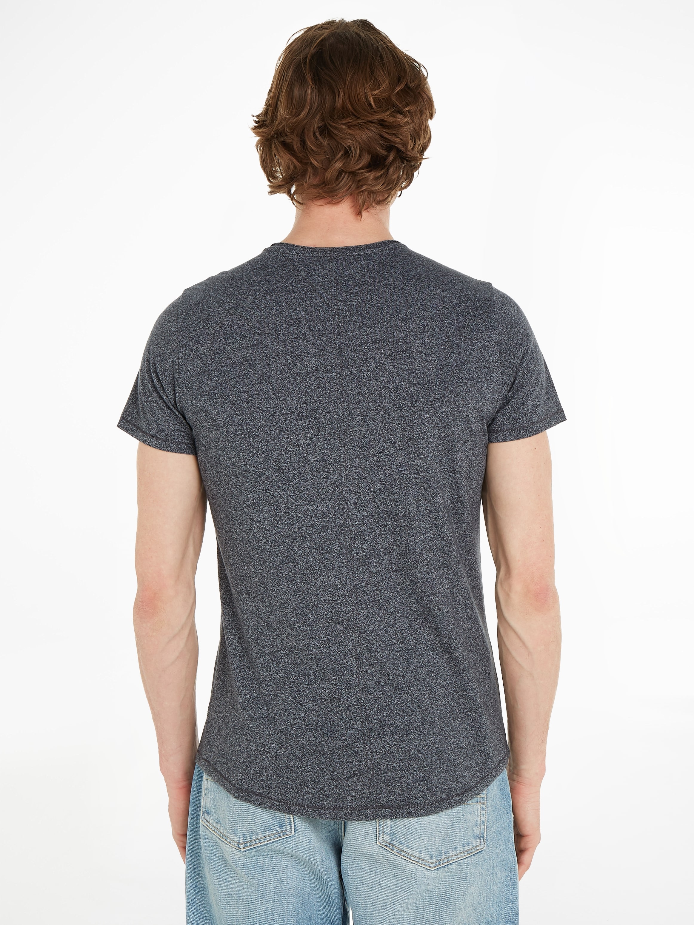 Tommy Jeans T-Shirt »TJM SLIM JASPE C NECK«, Classics Slim Fit mit Markenlabel