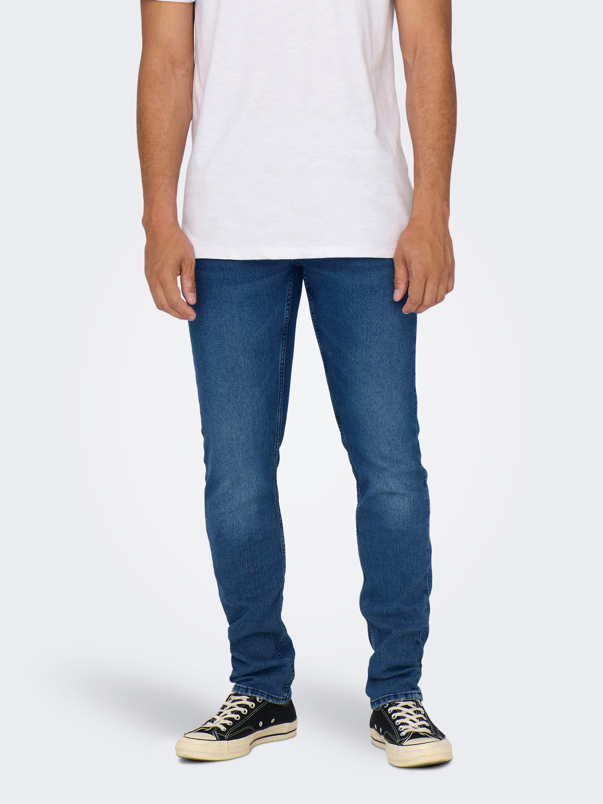 ONLY & SONS Regular-fit-Jeans "ONSWEFT REG 7900 EY BOX JEANS NOOS" Baumwollmischung, regular fit