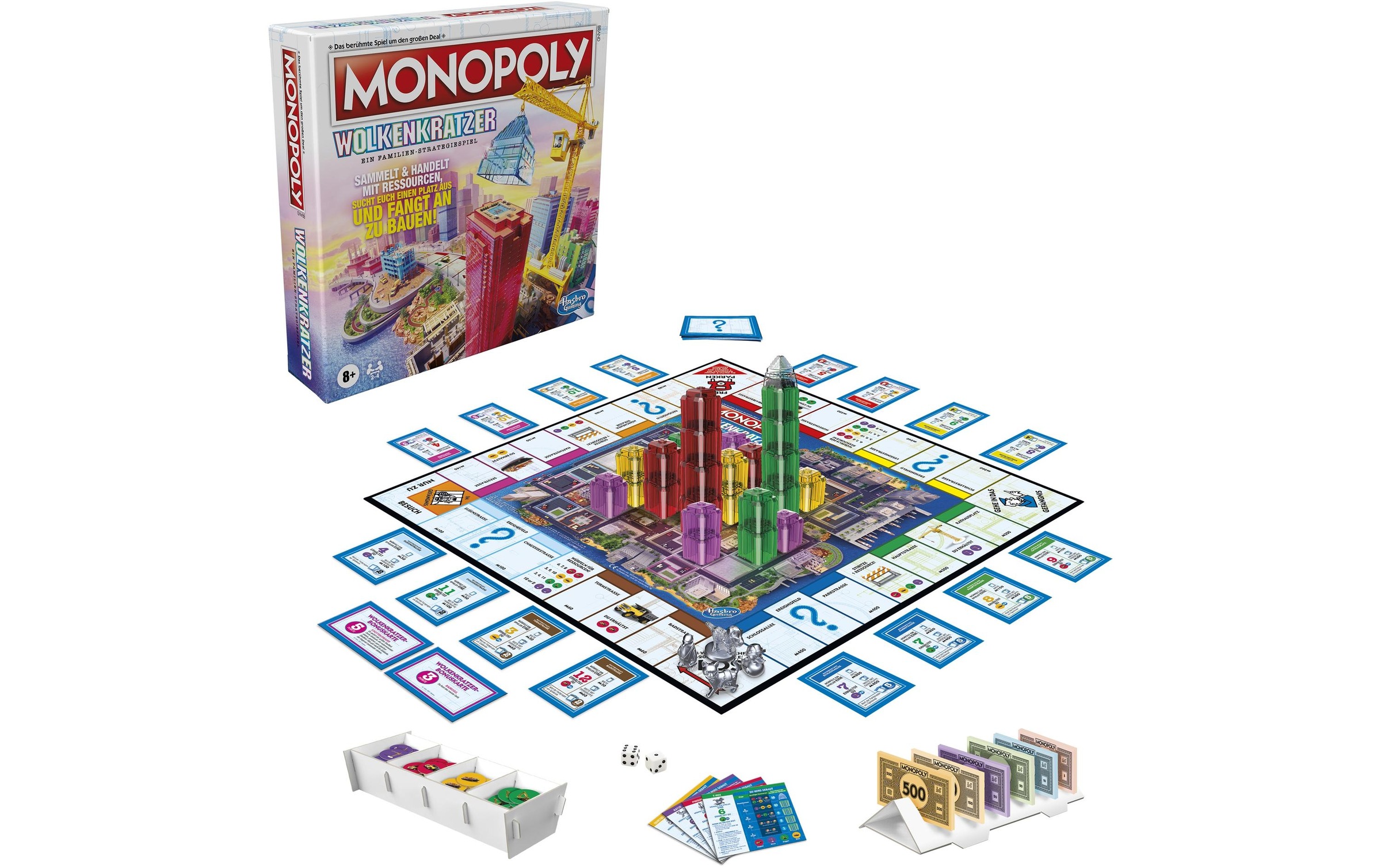 Hasbro Spiel »Monopoly Wolkenkratzer«