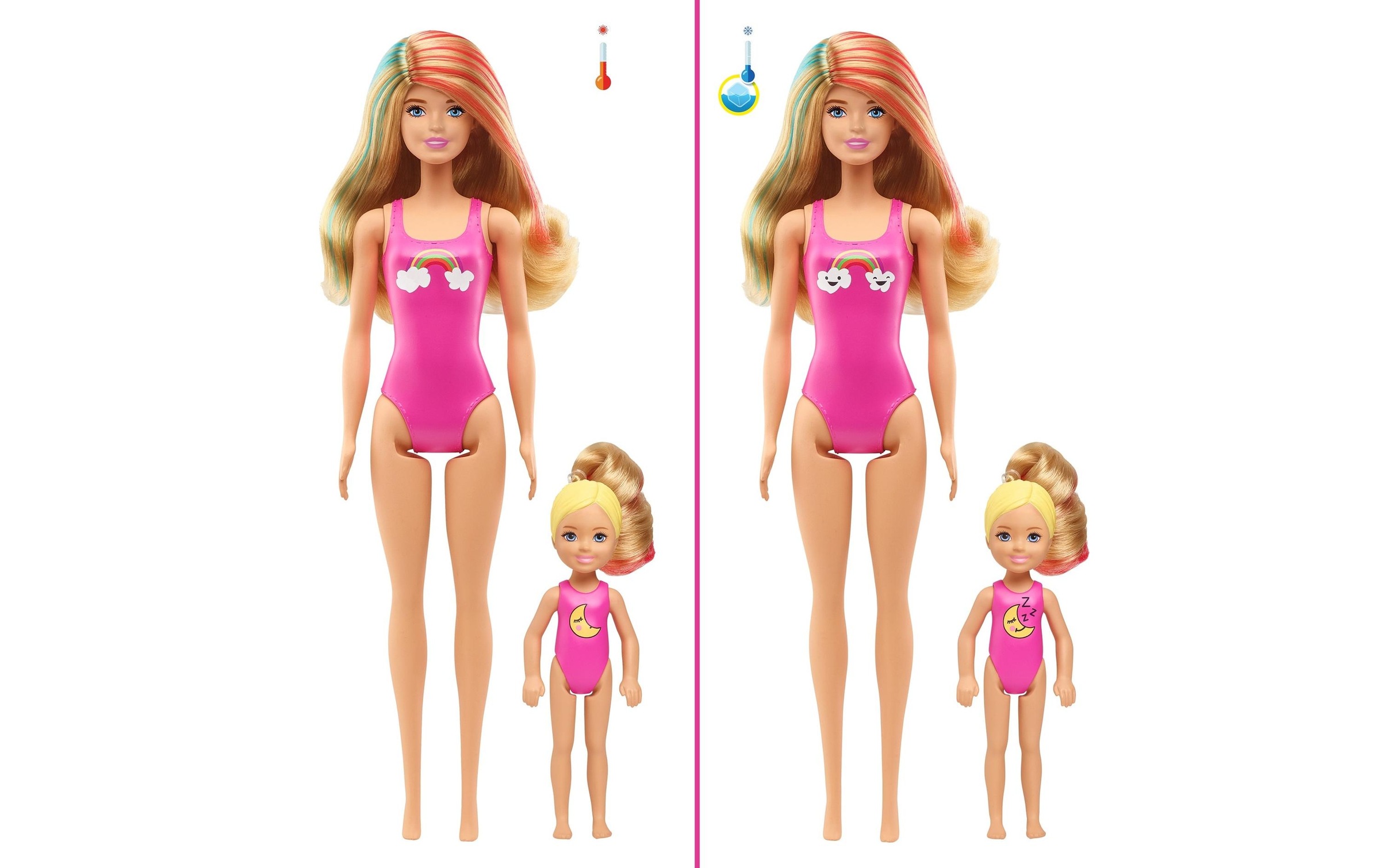Barbie Spielfigur »Color Reveal Pyjama-Party Deluxe«