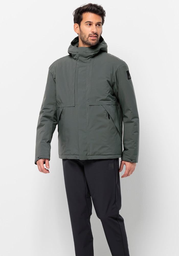 Jack Wolfskin Trekkingjacke »WANDERMOOD JKT M«, mit Kapuze