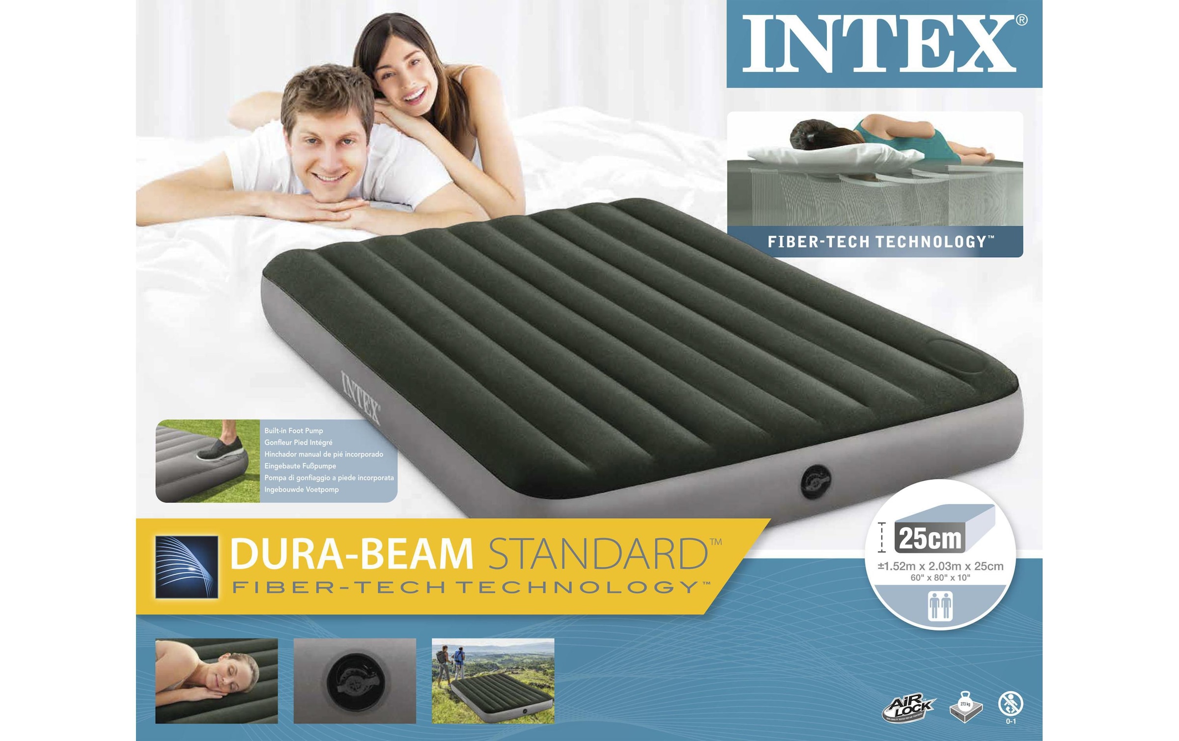 Intex Luftbett »Intex Luftbett DuraBeam Standard Do«