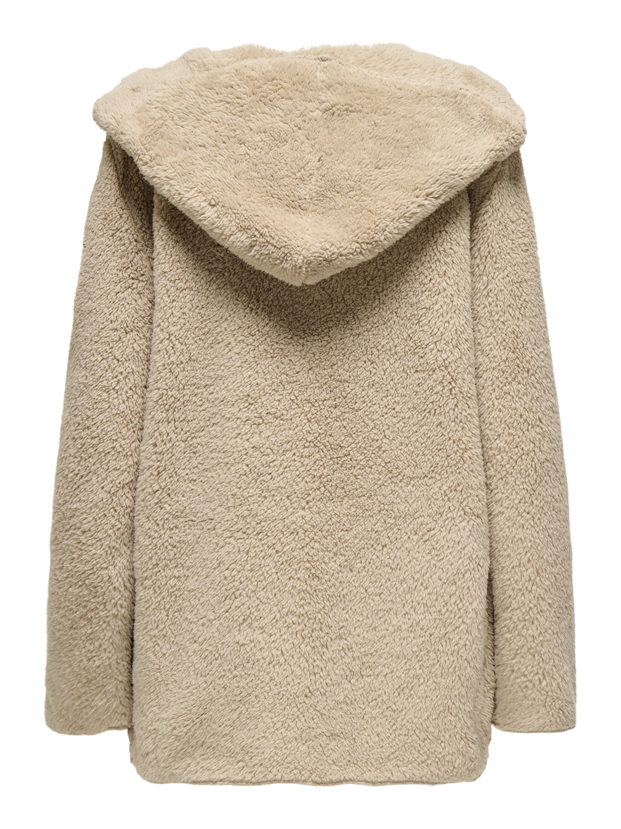 ONLY Fellimitatmantel »ONLCONTACT HOOD SHERPA COAT OTW CC«