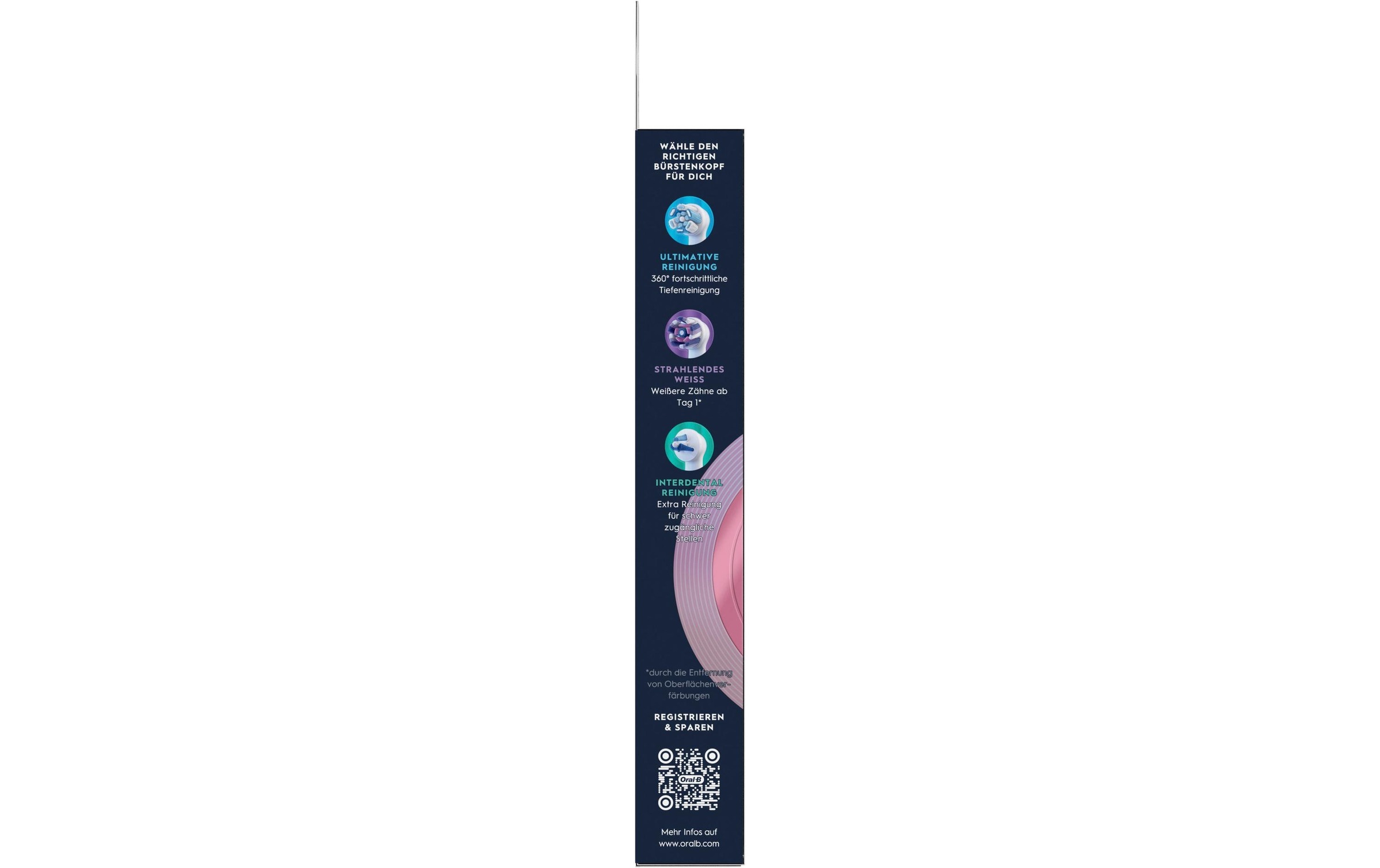 Oral-B Aufsteckbürste »iO Sanfte Reinigung 2 Stück«