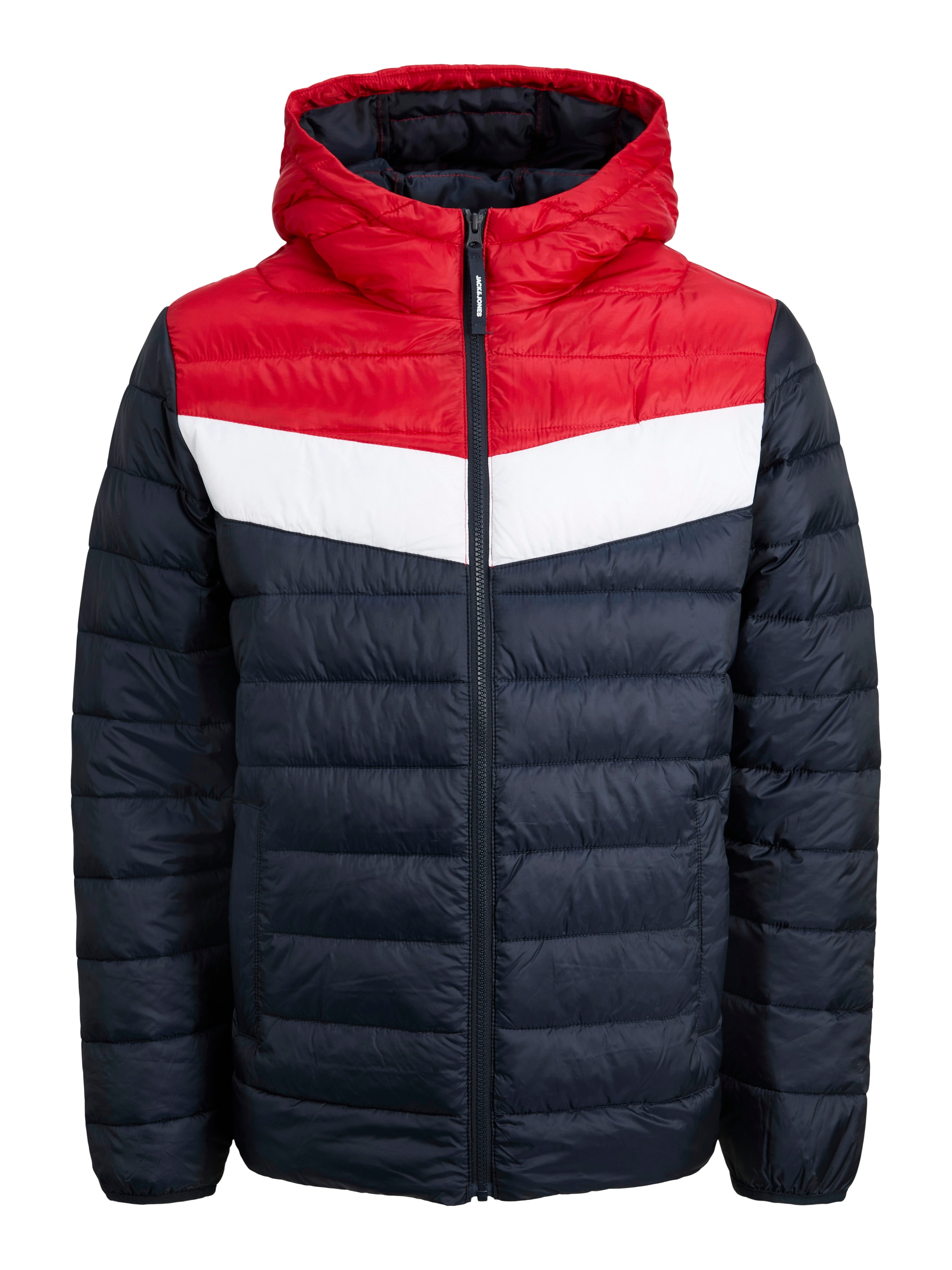 Jack & Jones Steppjacke »JJWEST LIGHT PUFFER HOOD« mit Kapuze