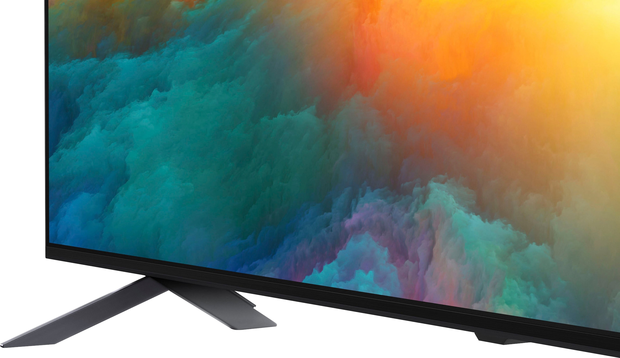 LG QNED-Fernseher, 139 cm/55 Zoll, 4K Ultra HD, Smart-TV, QNED,α5 Gen6 4K AI-Prozessor,HDR10,HDMI 2.0,Single Triple Tuner