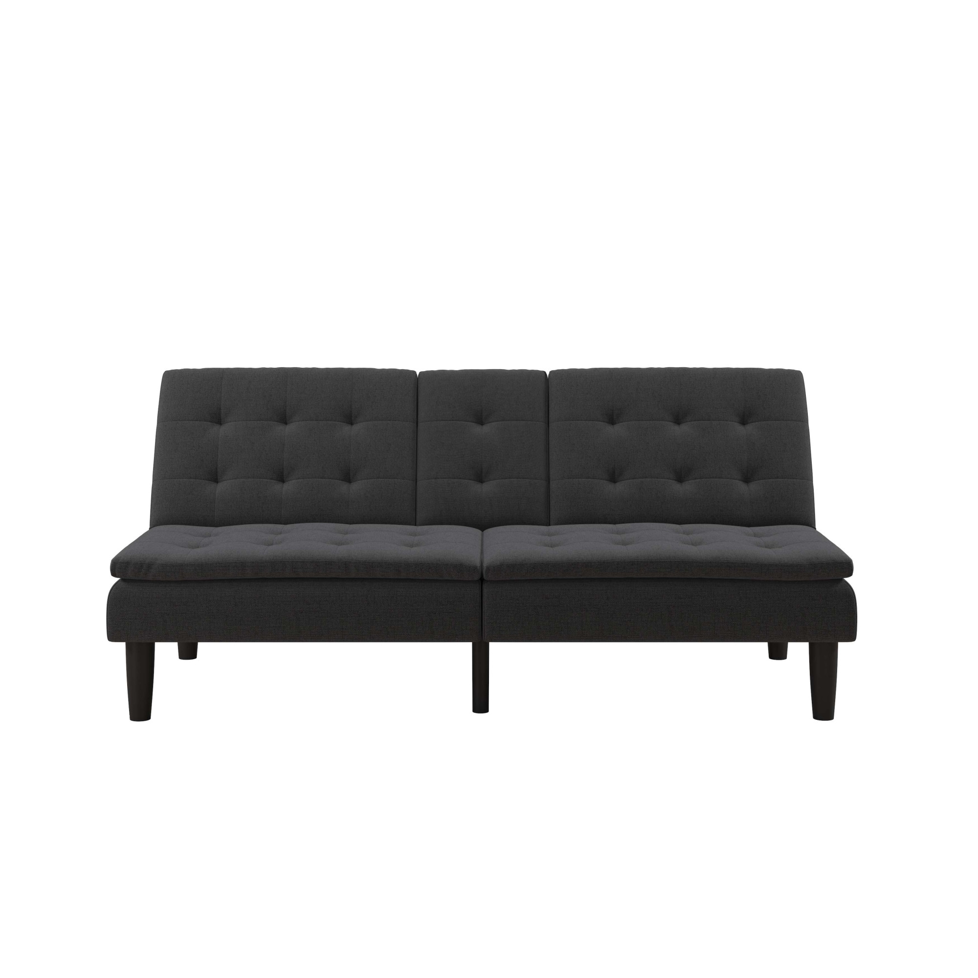 Dorel Home Schlafsofa "MAINE, Kinosofa mit Relax- und Bettfunktion, 2 Getränkehalter," Liegefläche 190 x 110 cm, Webstoff und Kunstleder