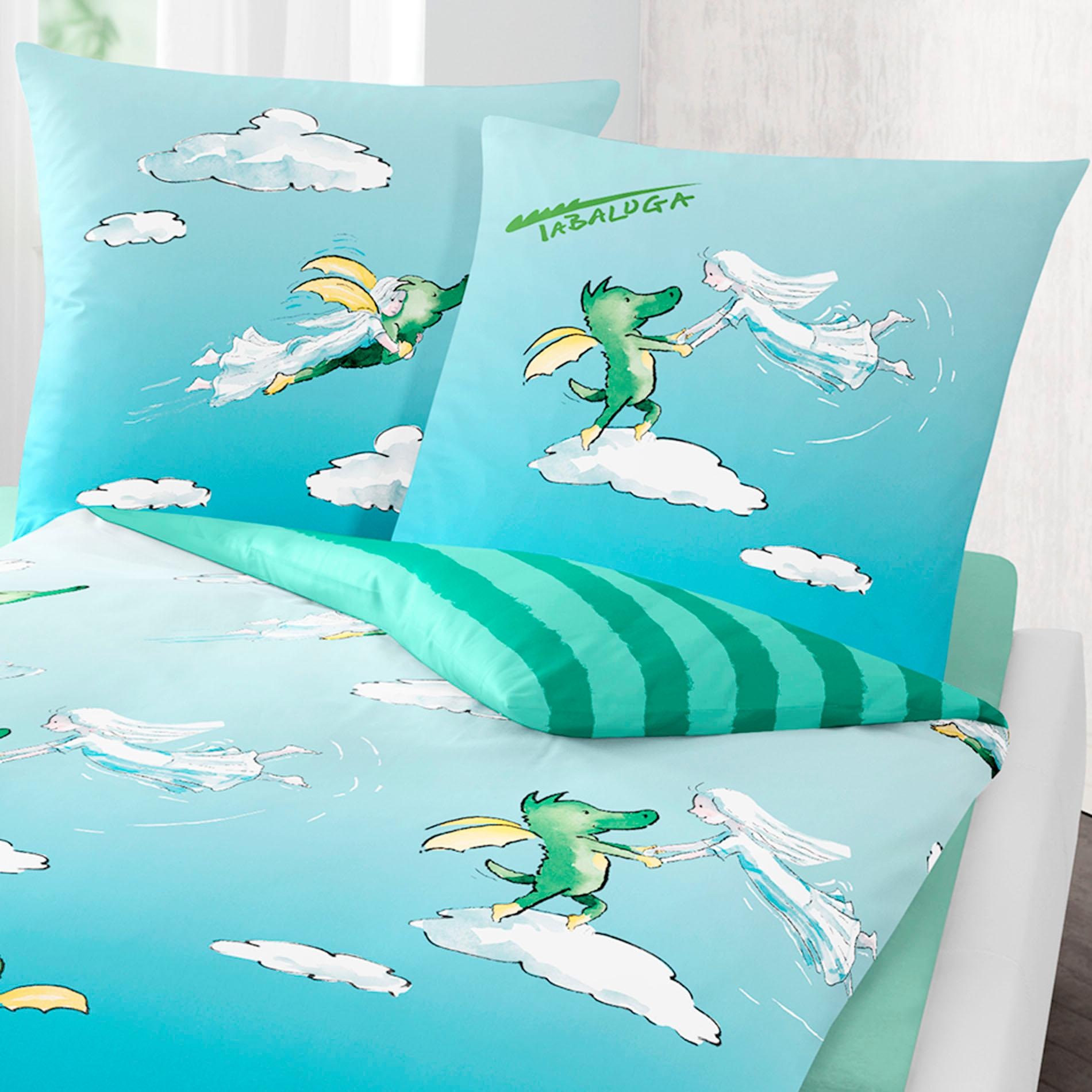 TABALUGA Kinderbettwäsche »Wolke«, mit Tabaluga