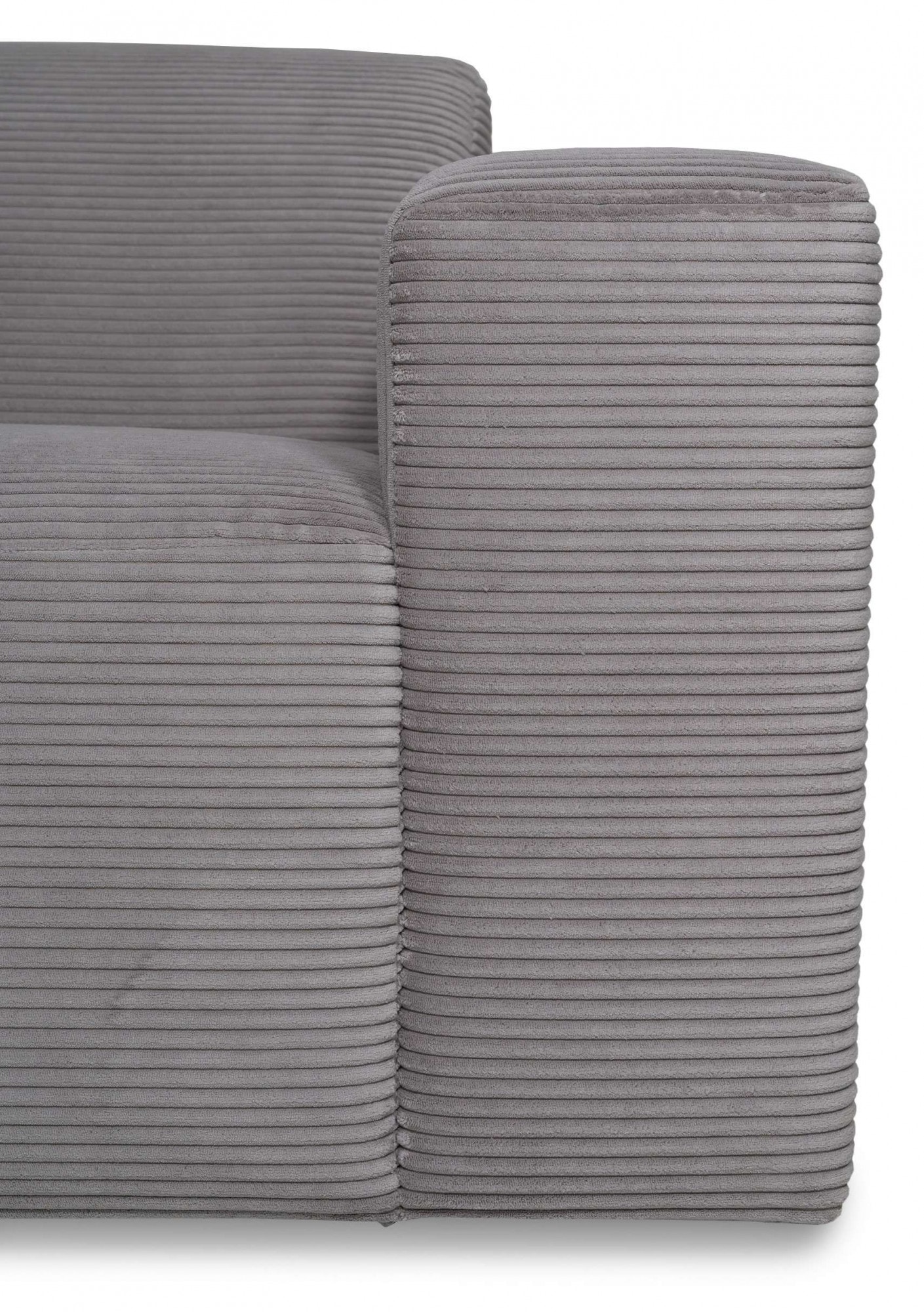 INOSIGN Ecksofa »Koa,228cm, L-Form, Modulsofa, Webstoff, Cord, Struktur«, Designsofa, weicher Lounge-Sitzkomfort, Welleunterfederung, bodentief