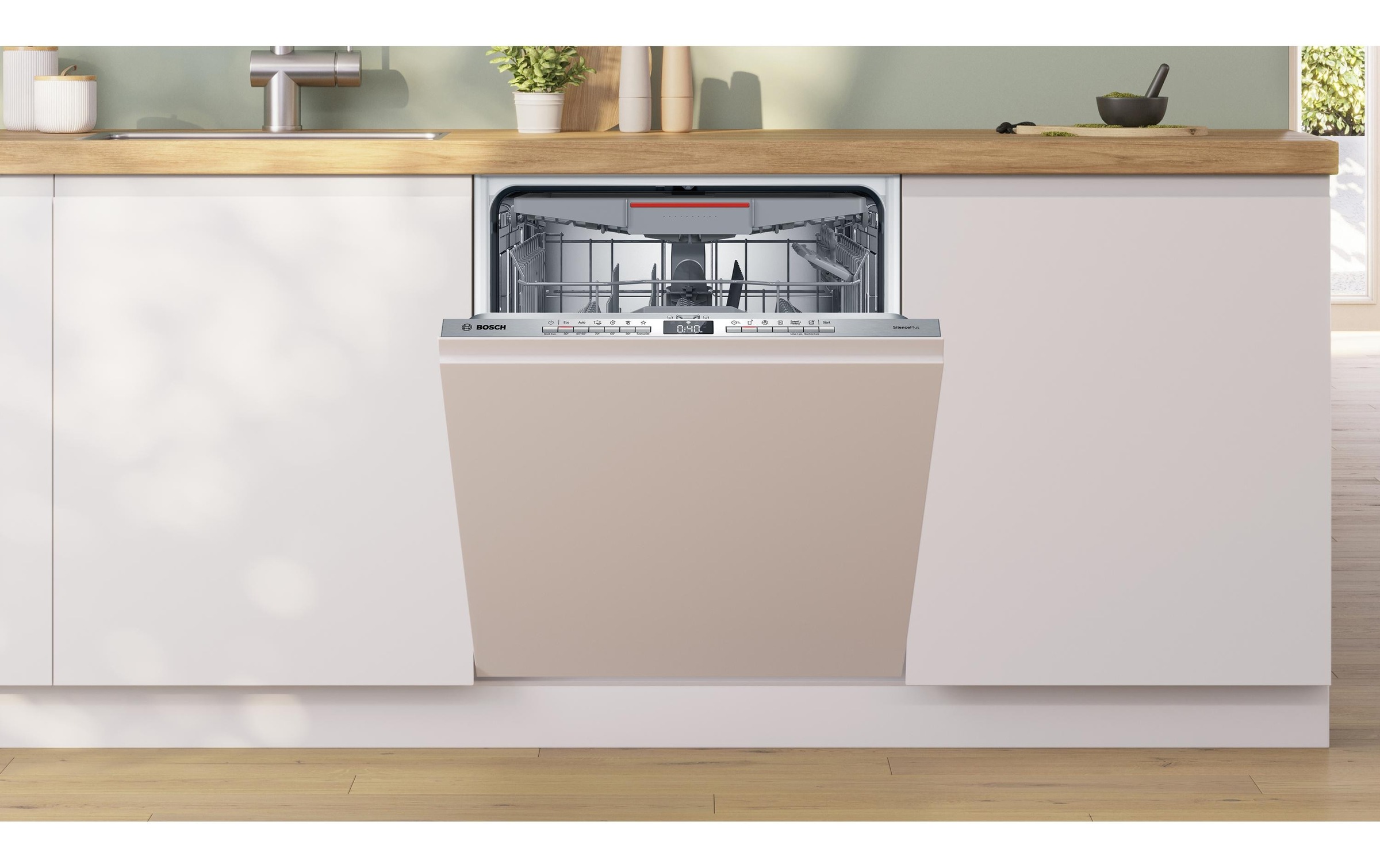 BOSCH vollintegrierbarer Geschirrspüler »SBH4ECX1«, 14 Massgedecke