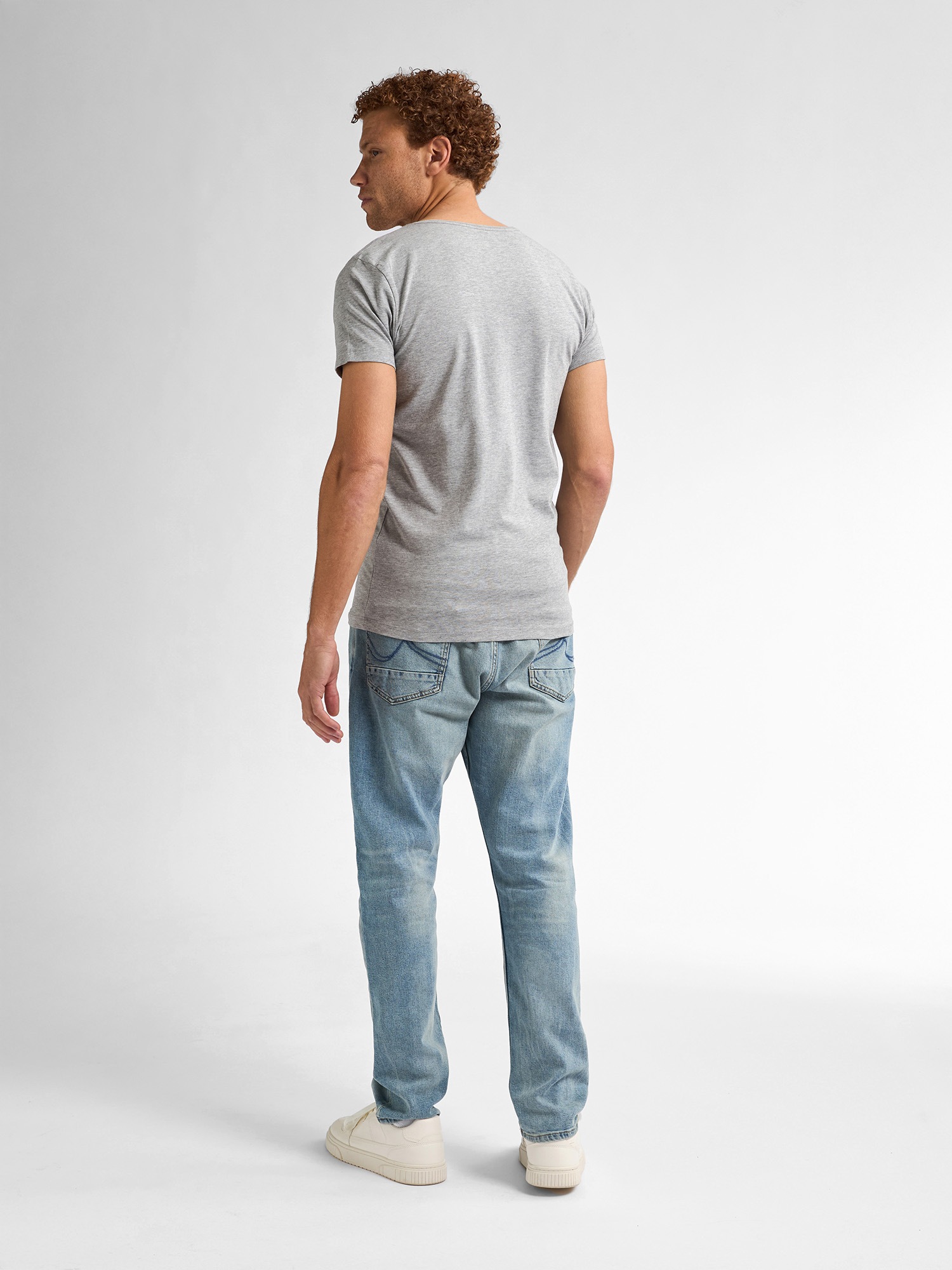 Petrol Industries T-Shirt, (Packung, 2er-Pack), V-Ausschnitt