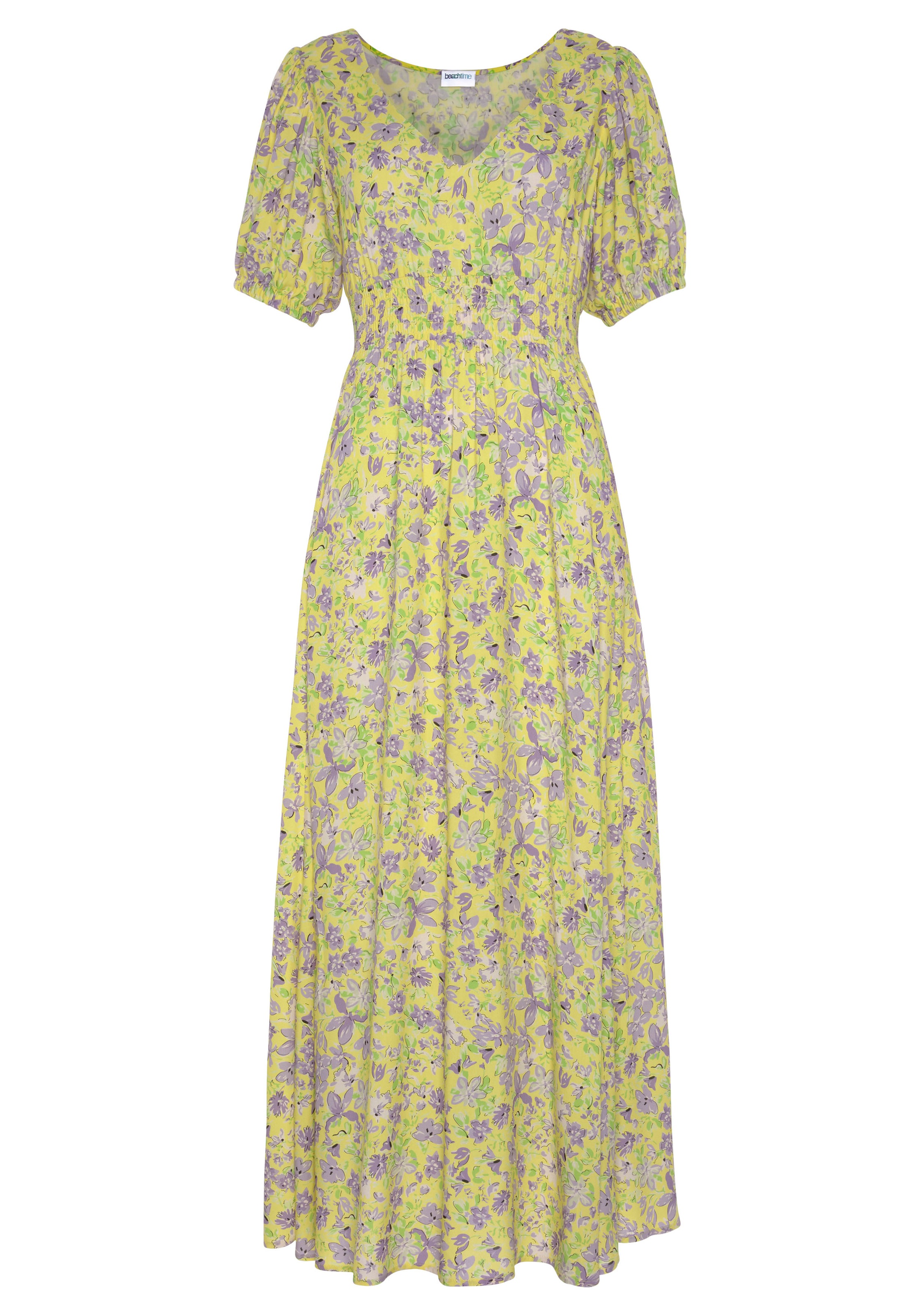 Beachtime Maxikleid, mit kleinem Blumendruck