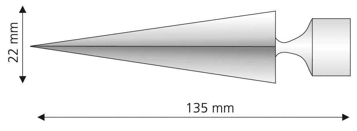 Liedeco Gardinenstangen-Endstück »Herkules«, (Set, 2 St.), für Gardinenstangen Ø 16 mm