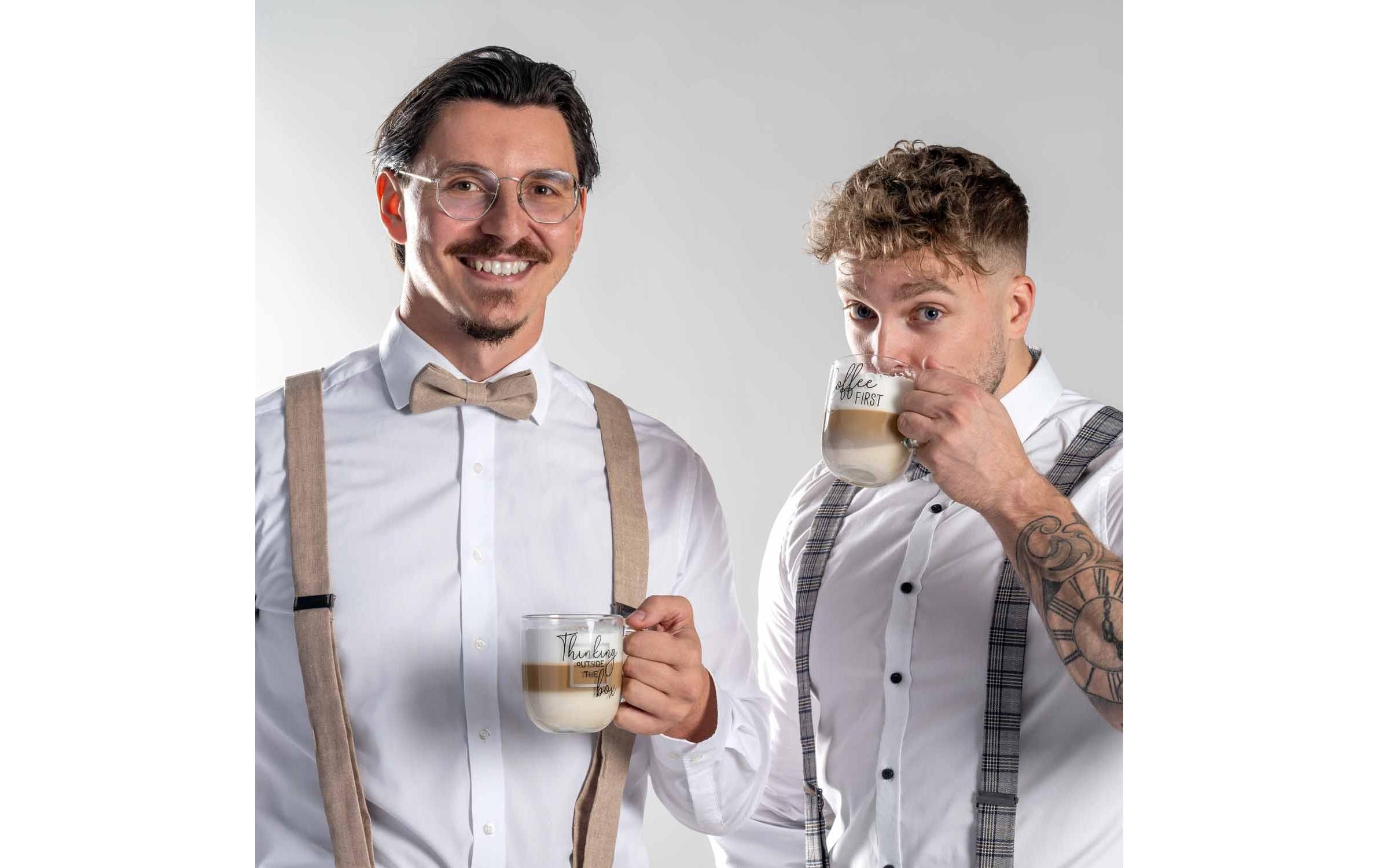 LEONARDO Tasse »Ufficio Coffee First 400 ml, 4 Stück«, (1 tlg.)