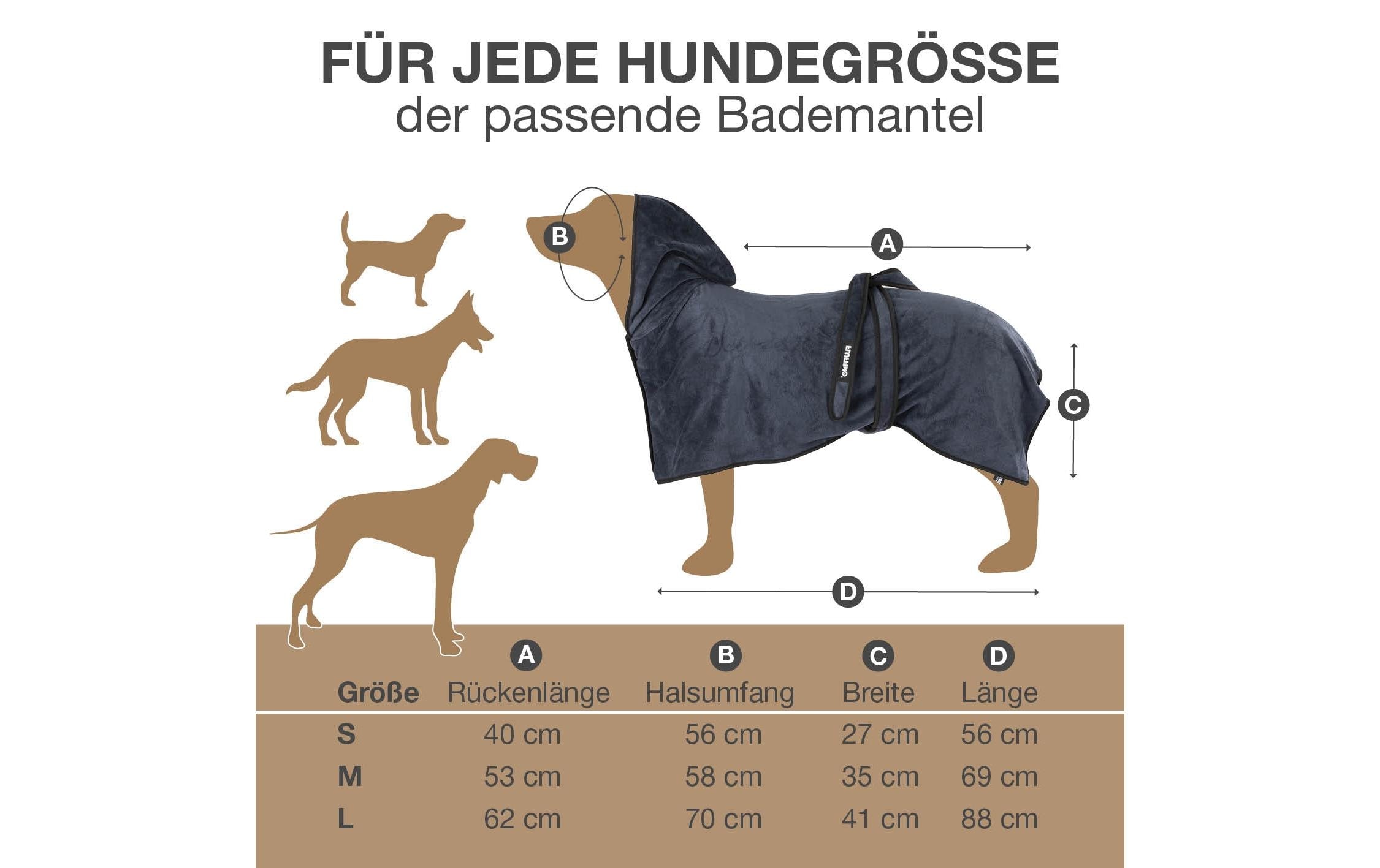 Hundehandtuch, (1 St.)