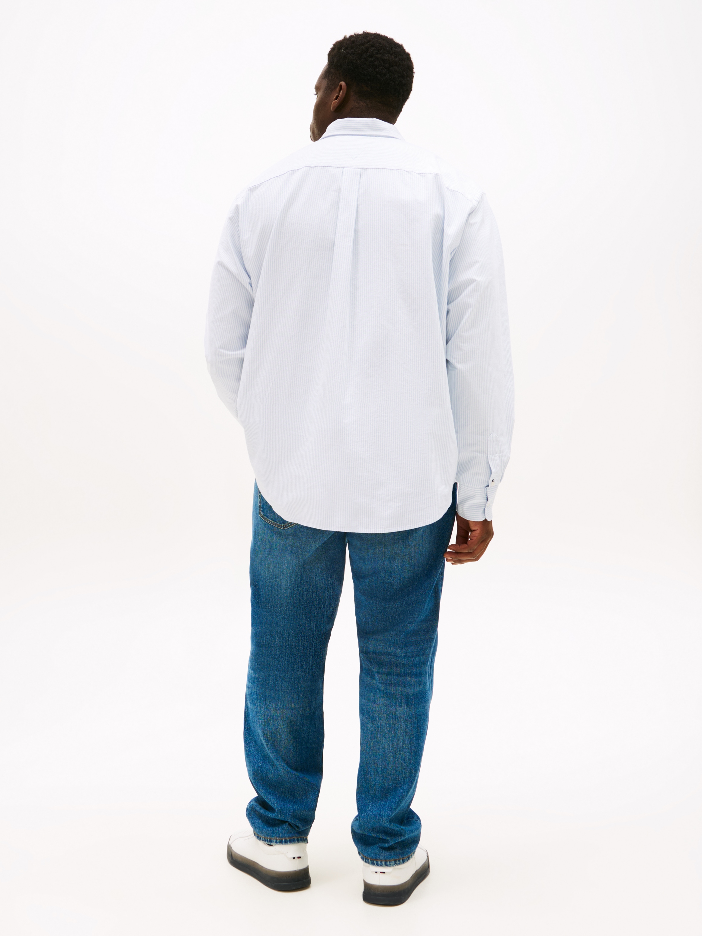Tommy Hilfiger Big & Tall Langarmhemd »BT-HERITAGE OXFORD STP RF SRT-B«, Grosse Grössen