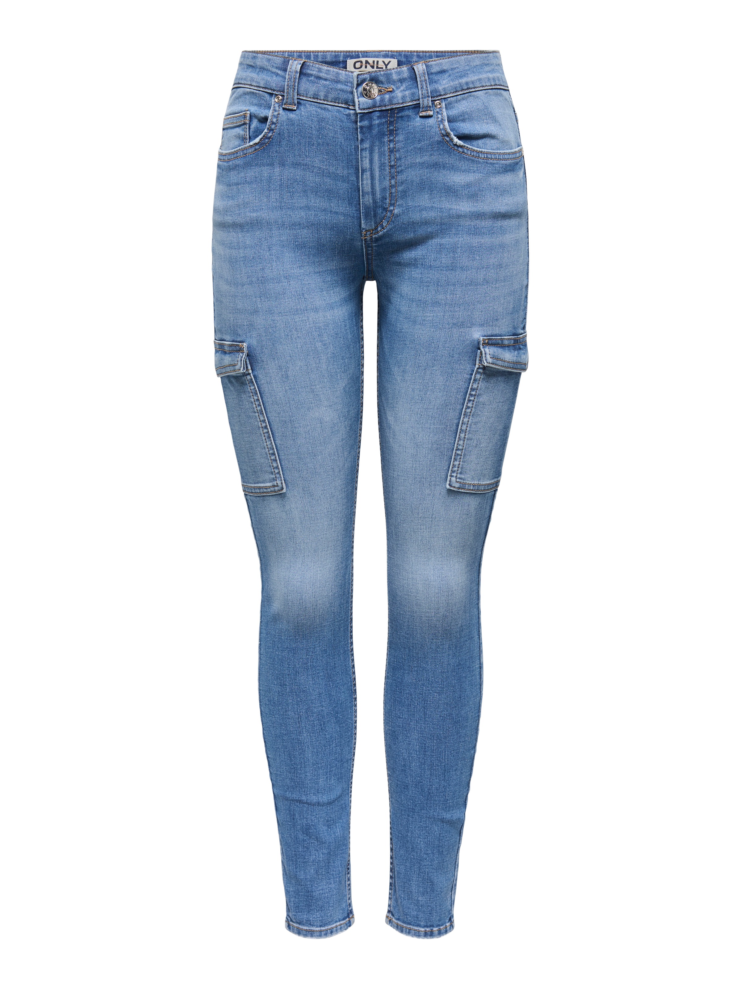 ONLY Skinny-fit-Jeans »ONLRUSH MID WAIST SK CARGO DNM«
