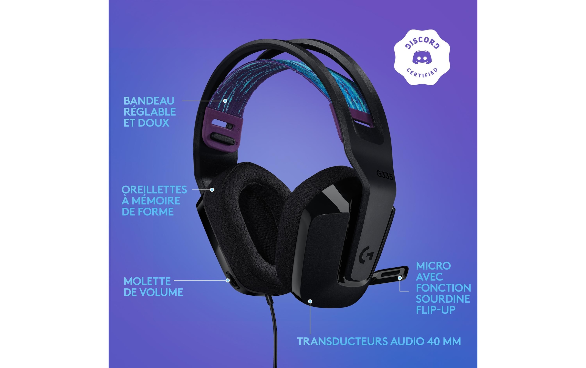 Logitech Headset »G335 Gaming«