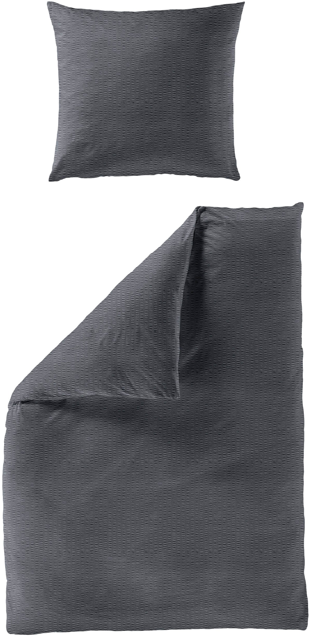 BIERBAUM Bettwäsche »Chic Uni« 2 Stk. tlg. Schickes Unidesign: Modern und elegant für jedes Schlafzimmer