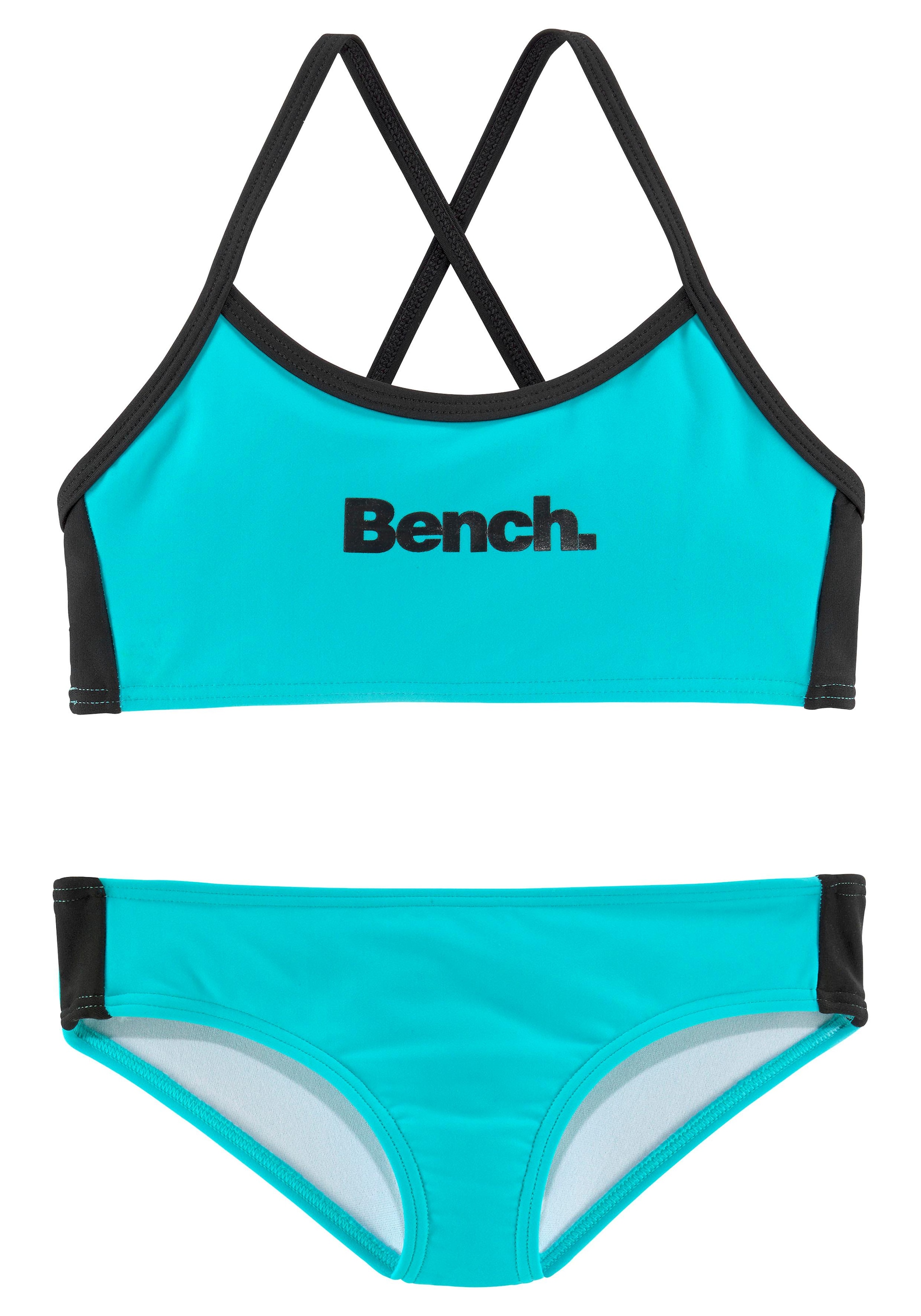 gekreuzten Bustier-Bikini, | online Trägern ✵ Bench. Jelmoli-Versand mit bestellen