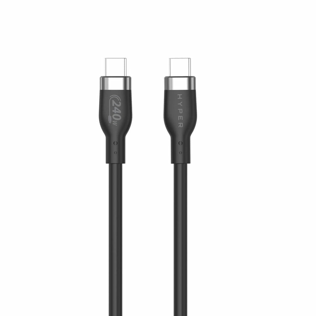 Targus USB-Kabel »Silicone USB-C Lade-Kabel 2 m 240W«, USB-C, 200 cm