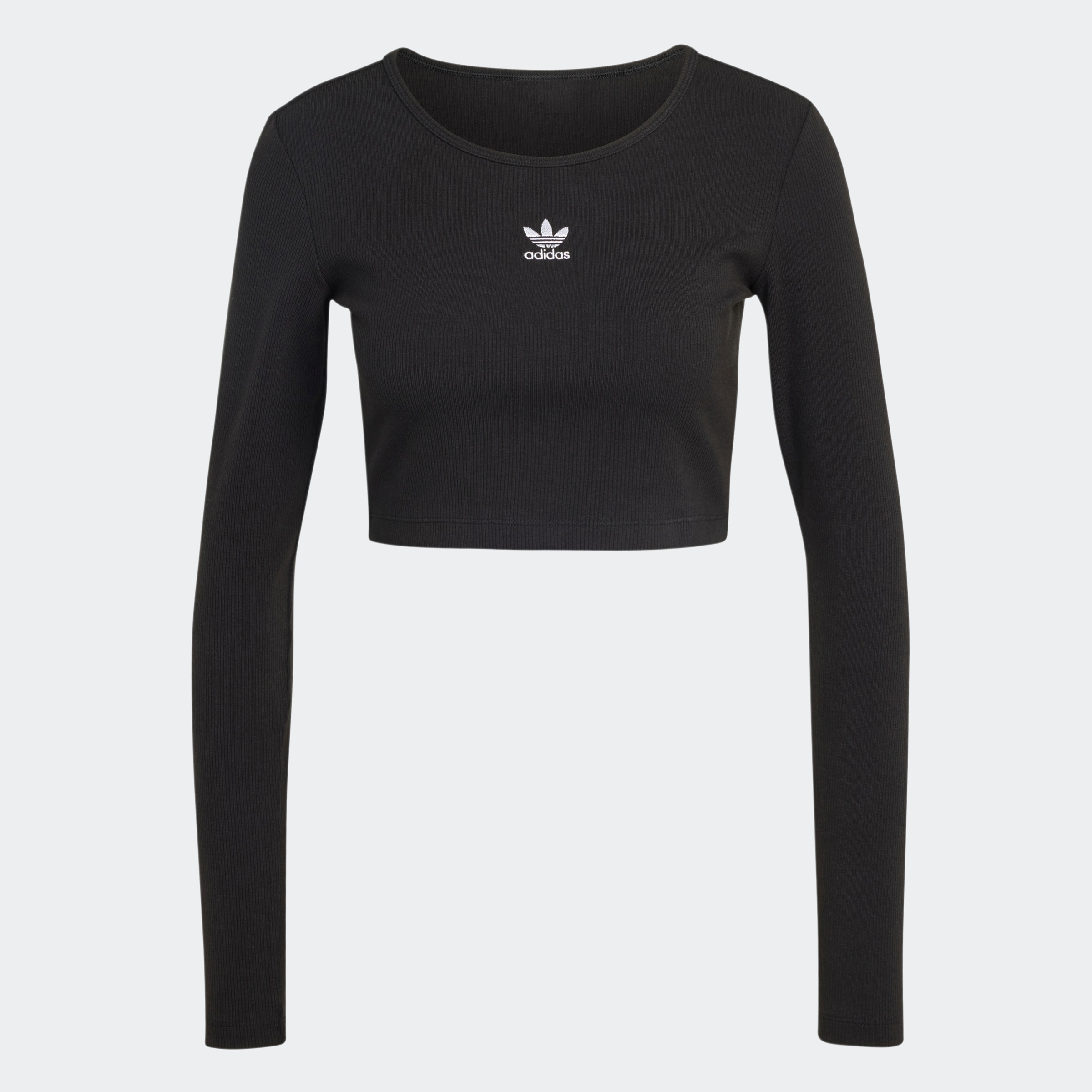 adidas Originals Langarmshirt »ESS CROP LS«