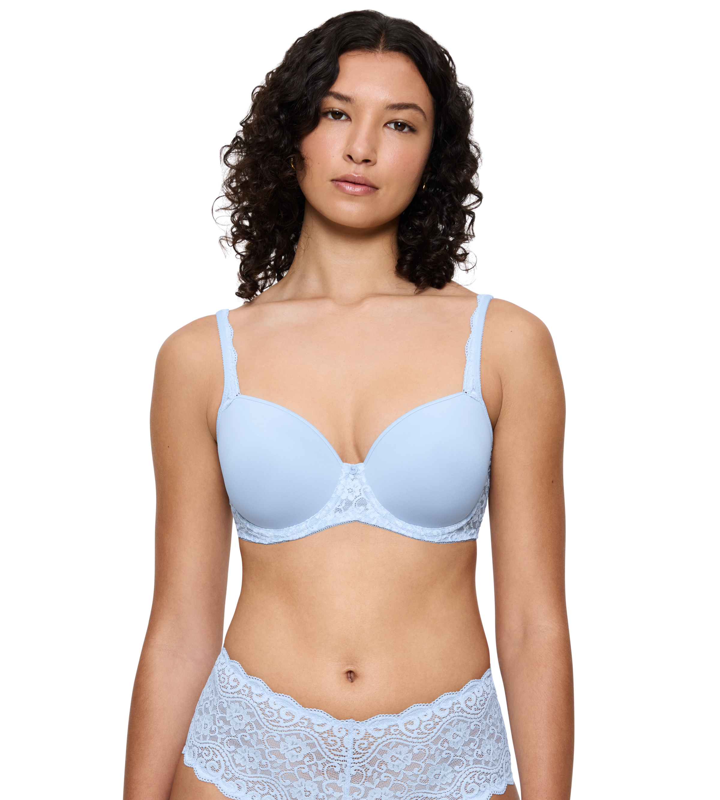 Triumph T-Shirt-BH »Amourette« Stretch-Spitze, atmungsaktiv, leicht gepolsterte Cups, weich, feminin