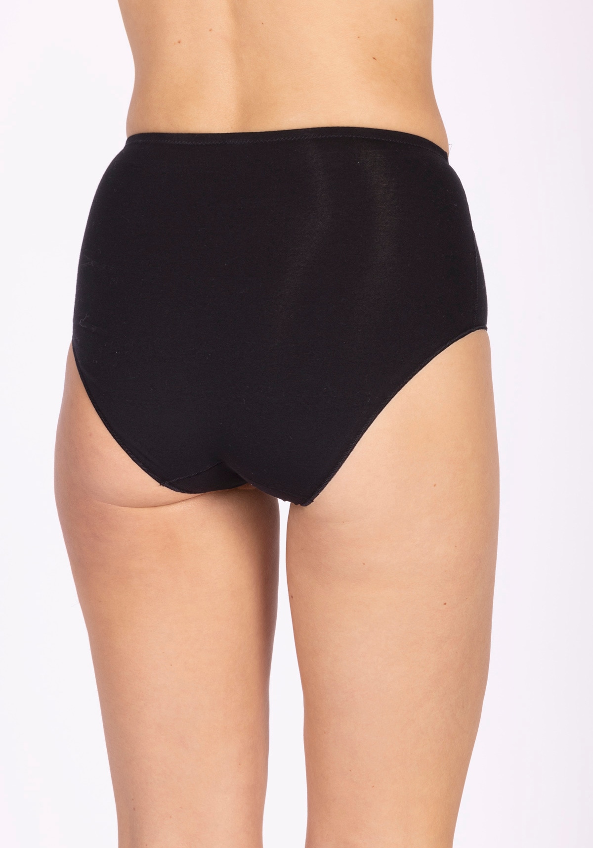 Nina Von C. Taillenslip »"Cotton Shape"«, (2er Pack), eng, elastisch, atmungsaktiv, bequem, feminin, mit Spitze, Baumwollmix