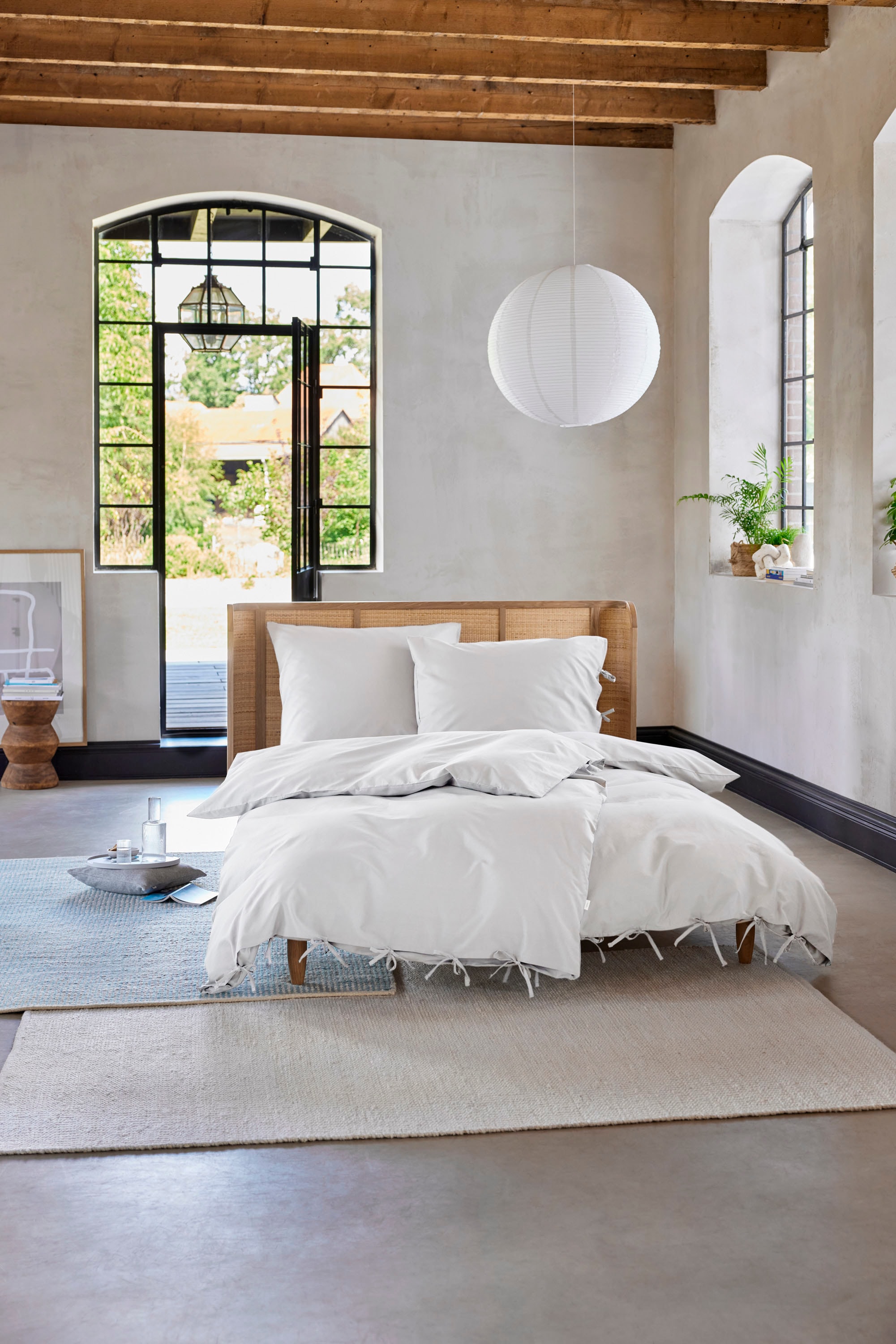 Esprit Bettwäsche »Join«, mit Hotelverschluss und Bindebändern