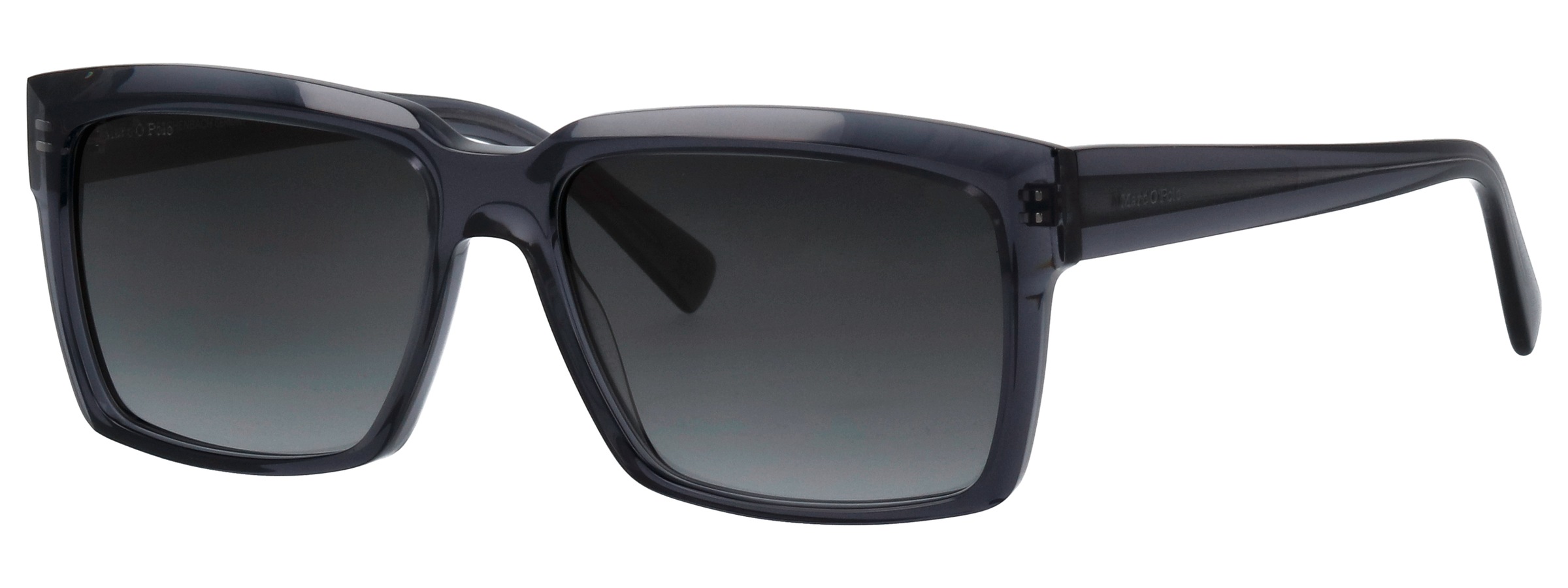Marc O'Polo Retrosonnenbrille Form Karree/Eckig, Logoschriftzug auf Bügel und Glas, Tritan (TR18)