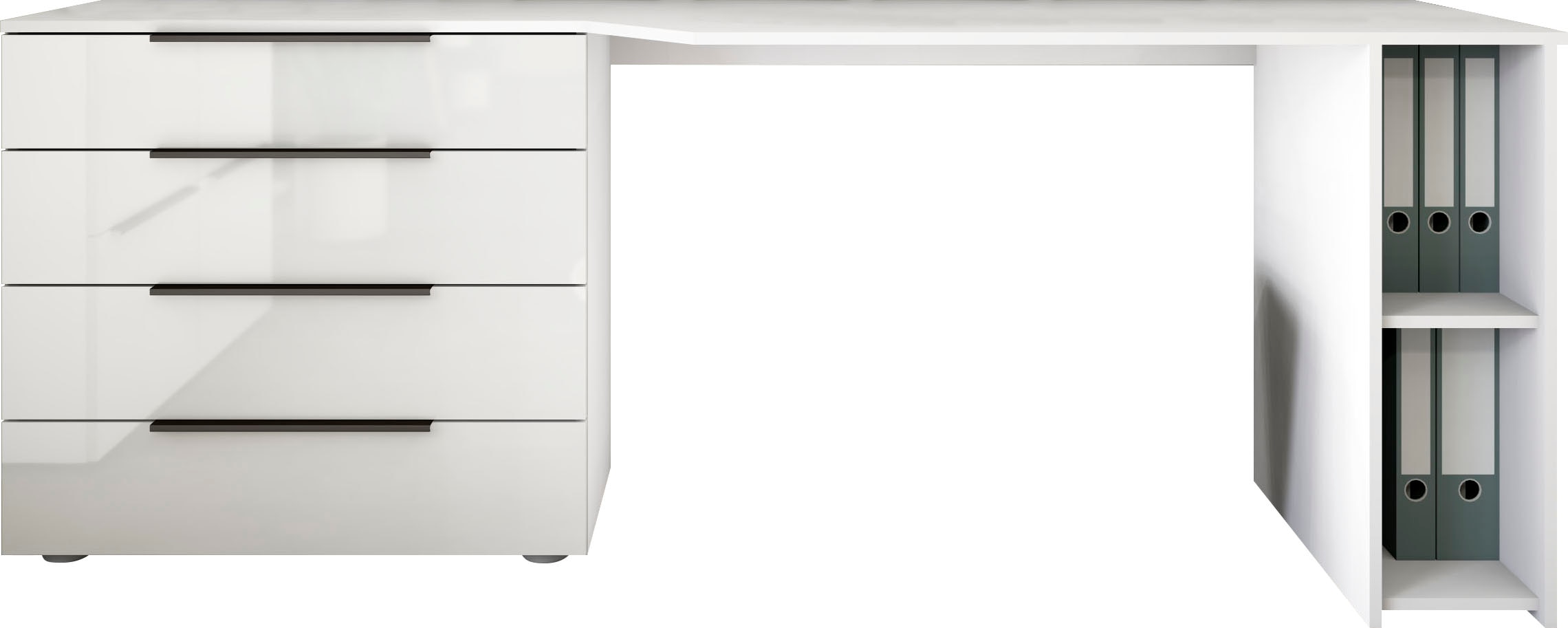 borchardt Möbel Schreibtisch »Tom«, mit Stauraum, Breite 196 cm