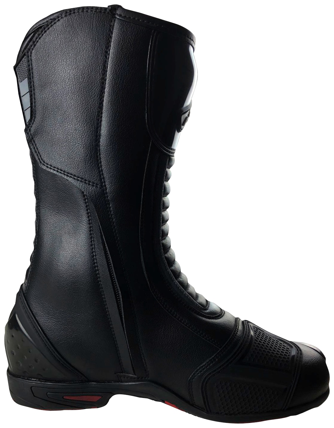 roleff Motorradstiefel »RO 019«, hoch, mit auswechselbaren Schleifpads