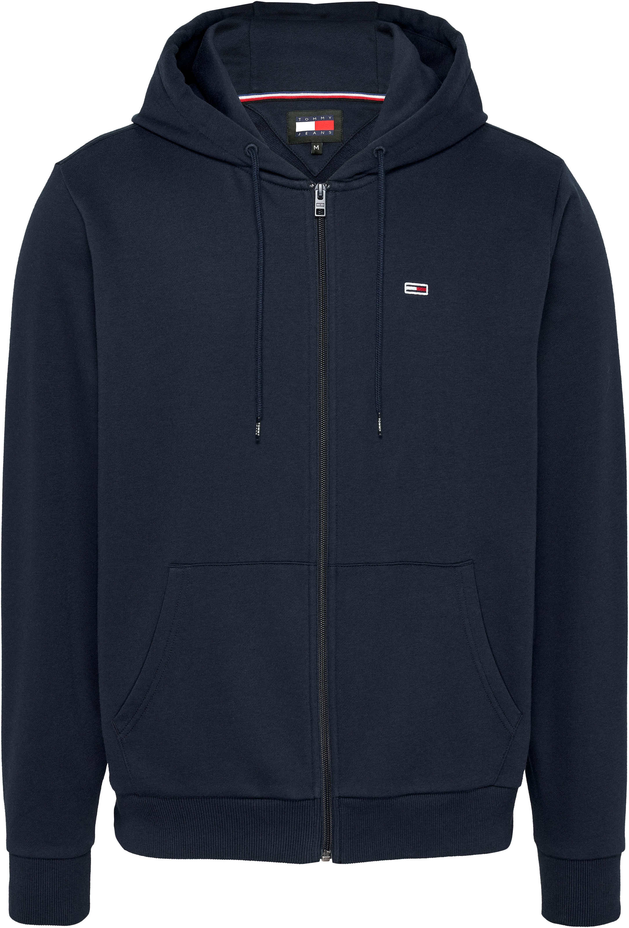 Tommy Jeans Sweatjacke »TJM REG S FLAG ZIP THRU«, mit Logostickerei