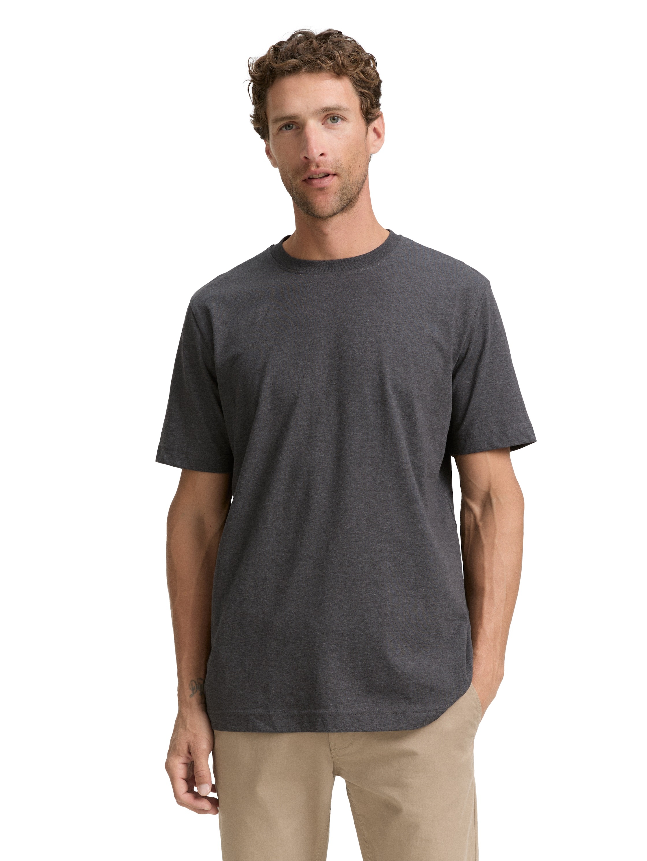 TOM TAILOR T-Shirt, (Packung, 2 tlg.)