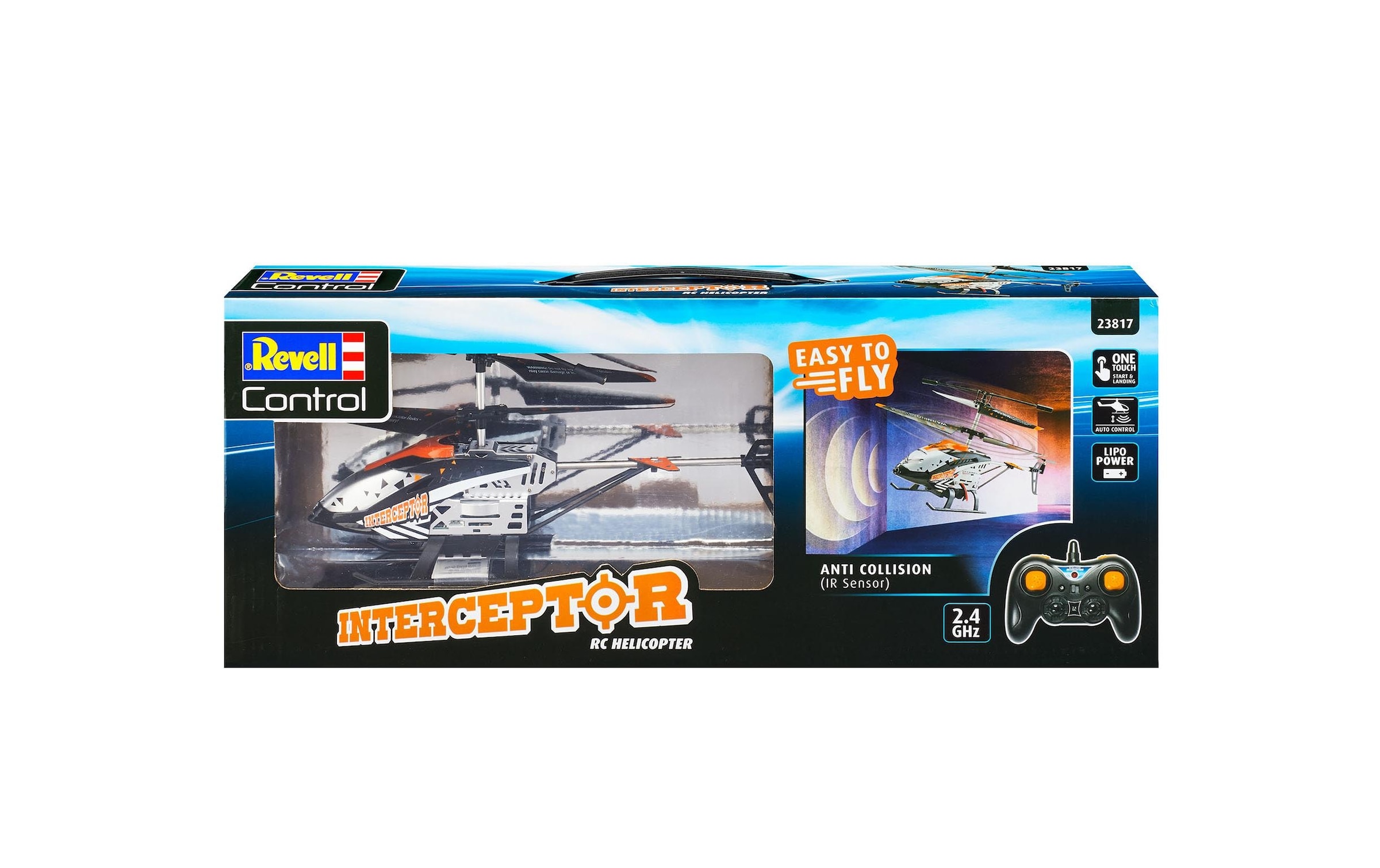 Revell® RC-Helikopter »Interceptor, Anti-Crash RTR«