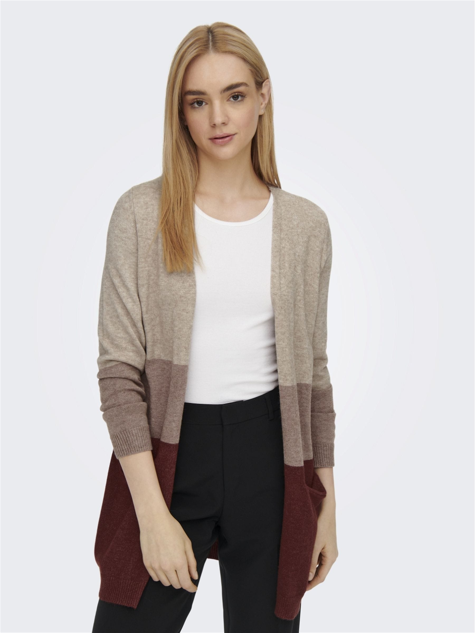 Longstrickjacke »ONLQUEEN L/S LONG CARDIGAN KNT NOOS«