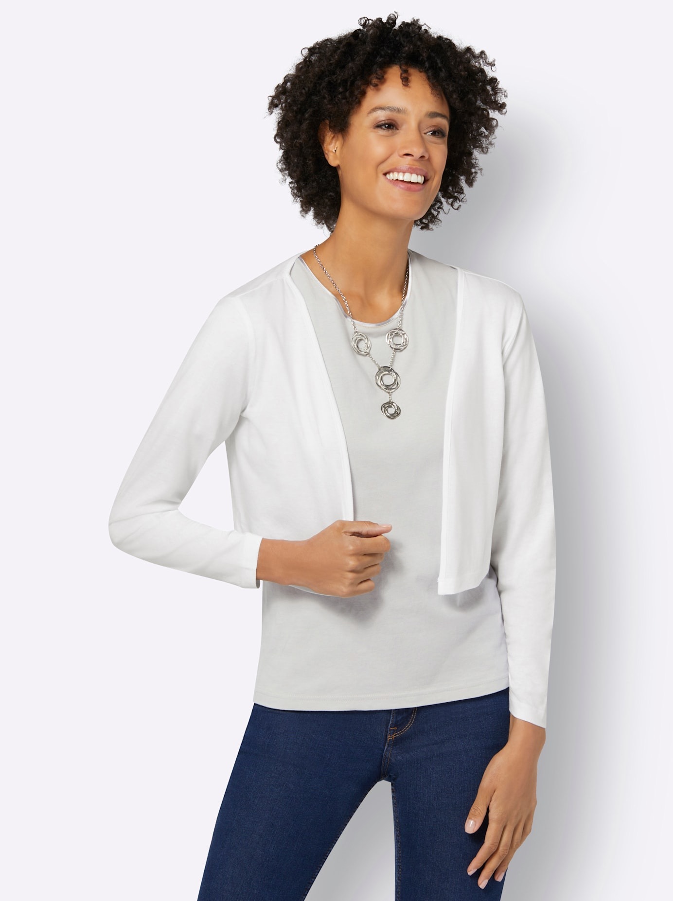 Casual Looks Shirtjacke »Shirtbolero« 1 Stk.