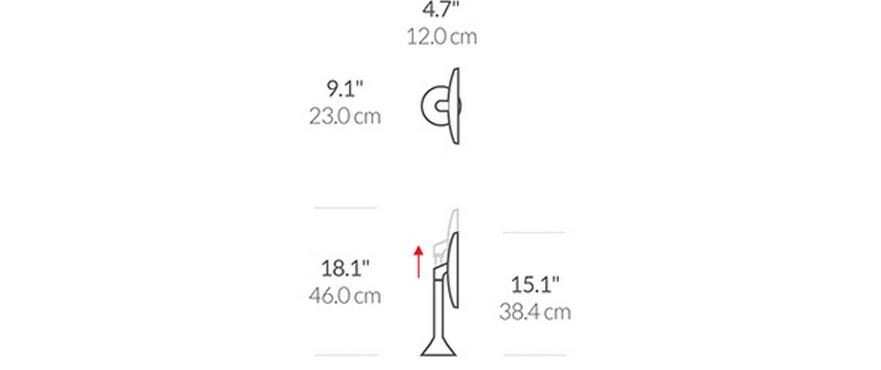 simplehuman Kosmetikspiegel »Sensor«