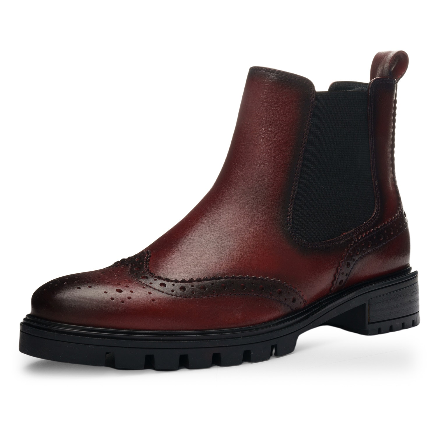 Ara Chelseaboots "TULSA", Stiefelette, Schlupfboots mit Lyralochung, G-Weite (weit)