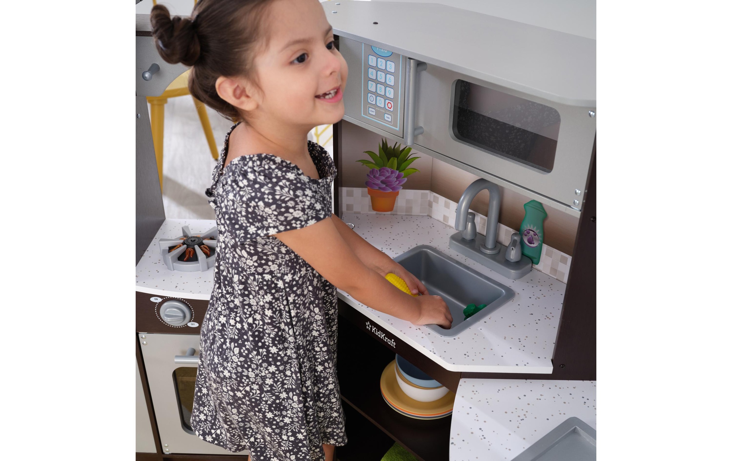 KidKraft® Spielküche »Eck-Küche Espresso«