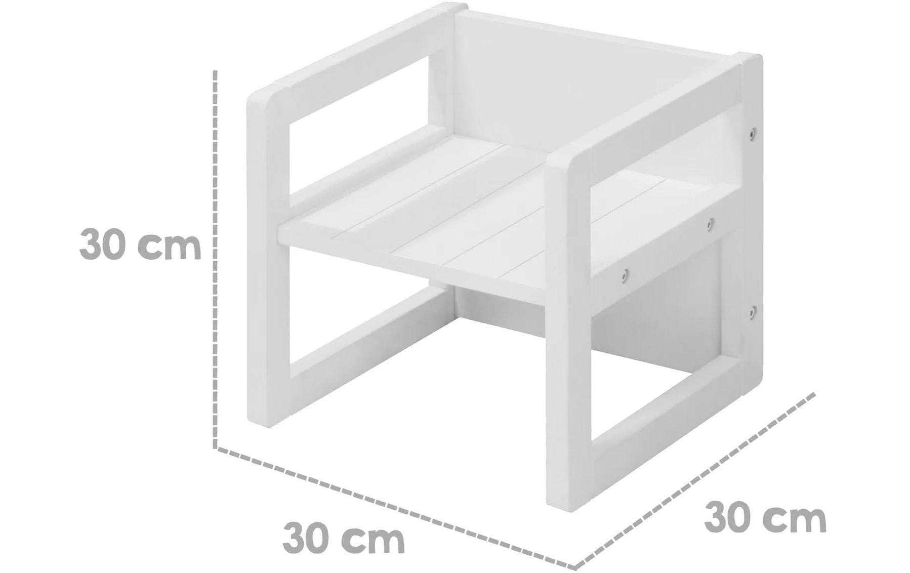 roba® Hocker »Sitzhocker grau«