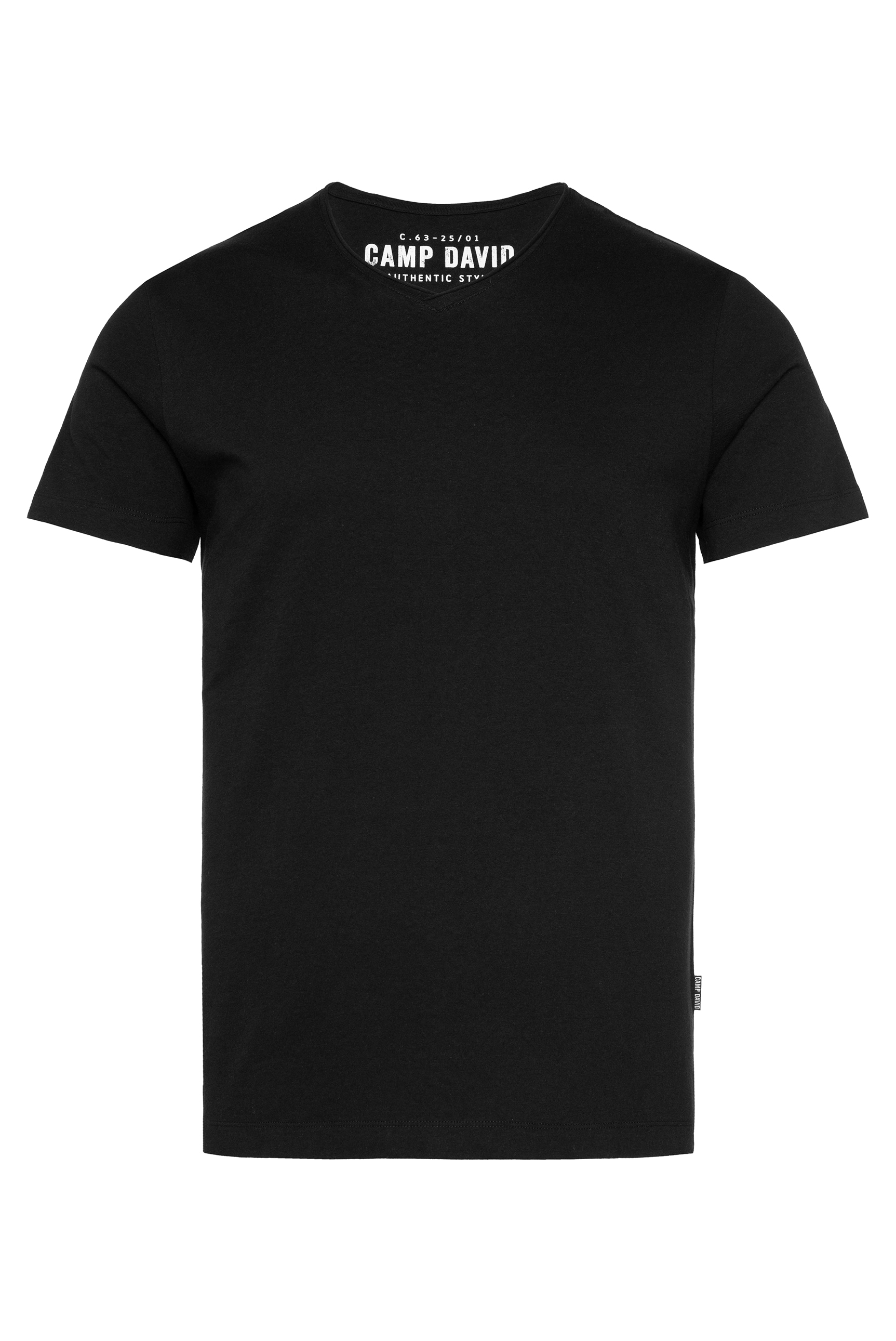 CAMP DAVID V-Shirt, im 2-er Pack